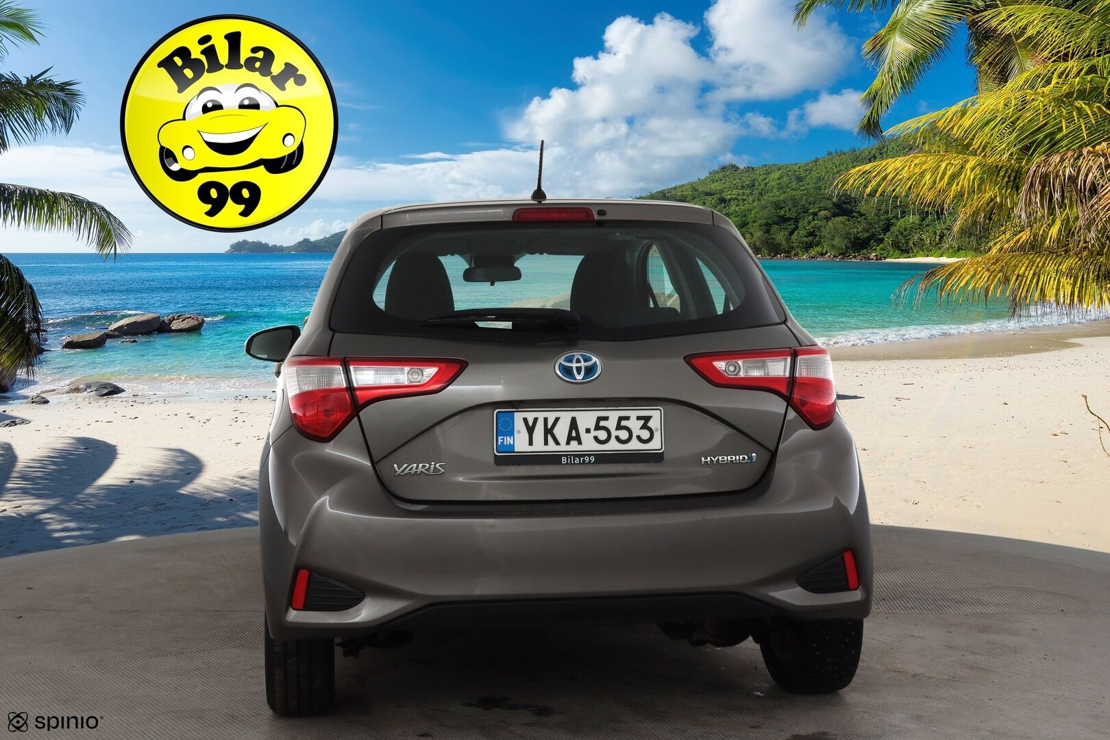 Toyota Yaris 2018 1,5 Hybrid Active 5ov * 1.Om Suomi-auto / Vakkari / P.kamera / Navi / Lohkolämmitin * - Kahdet renkaat aluvanteilla / Merkkihuollettu - HULLU BLACKWEEK KORKOTARJOUS 2,49%