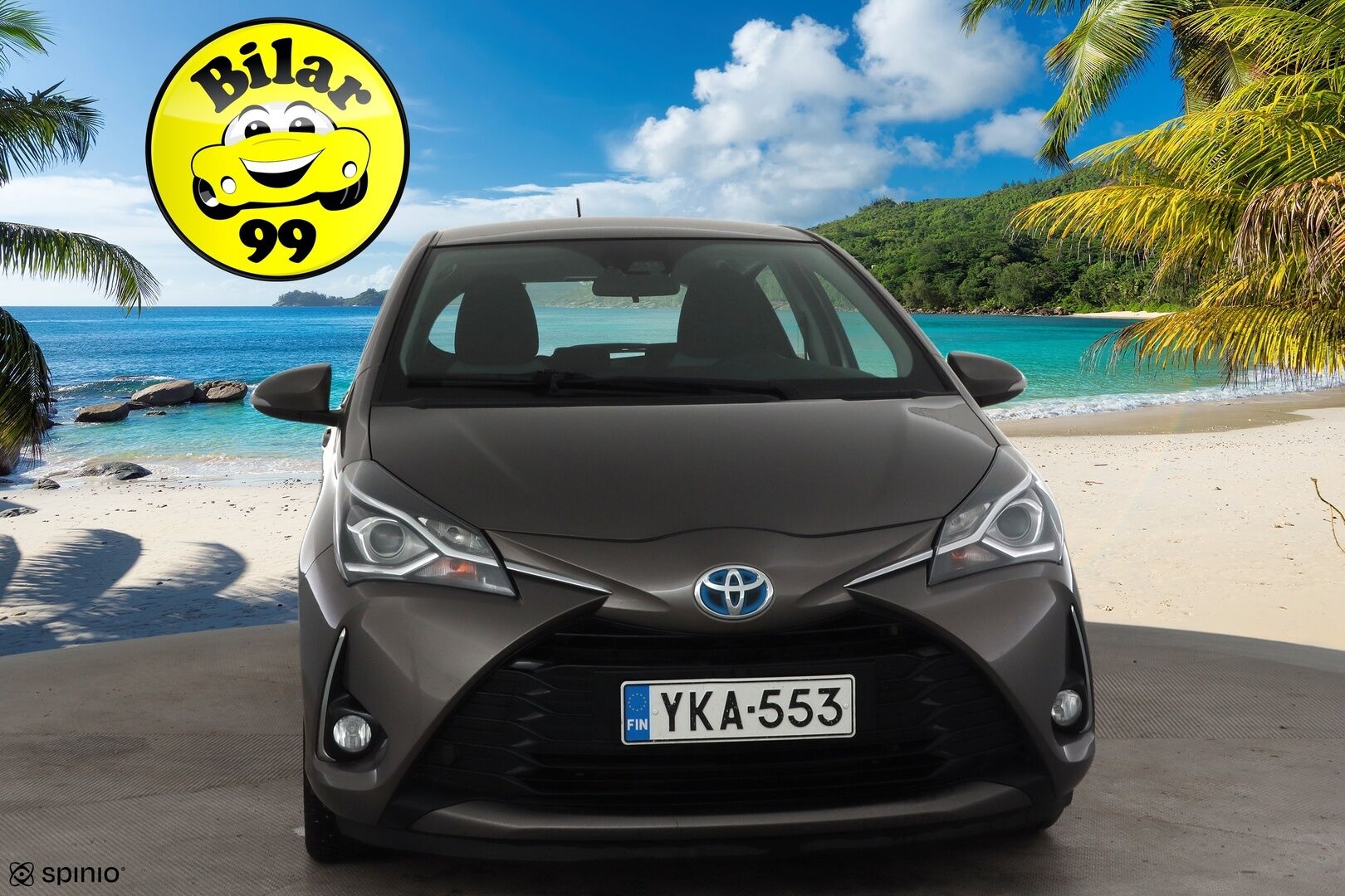 Toyota Yaris 2018 1,5 Hybrid Active 5ov * 1.Om Suomi-auto / Vakkari / P.kamera / Navi / Lohkolämmitin * - Kahdet renkaat aluvanteilla / Merkkihuollettu - HULLU BLACKWEEK KORKOTARJOUS 2,49%