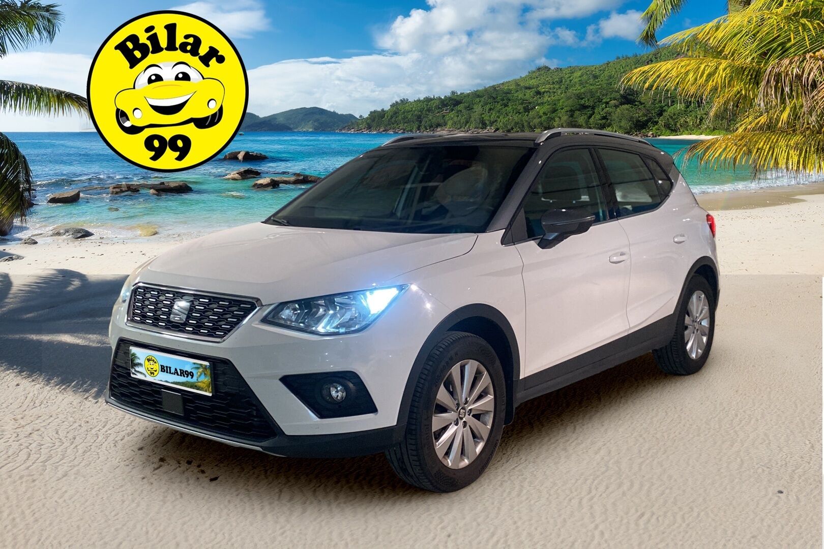Seat Arona 2018 1,0 EcoTSI 115 Xcellence - | Suomi-auto | Vakkari | Navi | Hyvät Continental-kesärenkaat | 