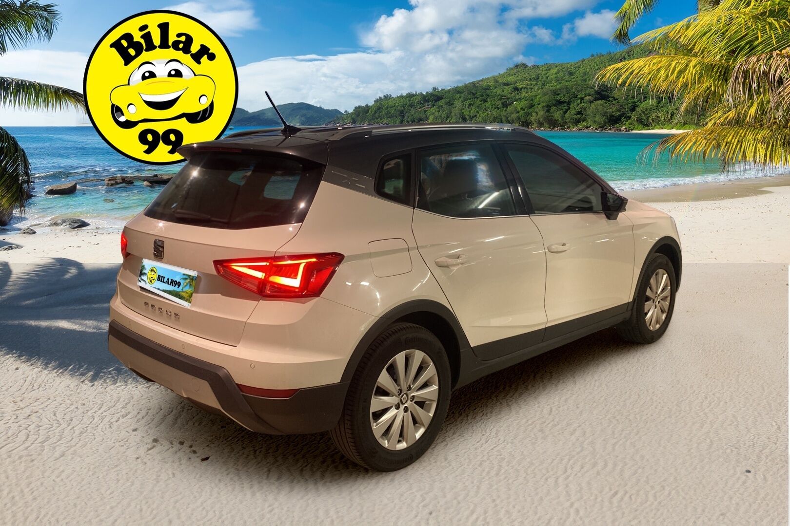 Seat Arona 2018 1,0 EcoTSI 115 Xcellence - | Suomi-auto | Vakkari | Navi | Hyvät Continental-kesärenkaat | 