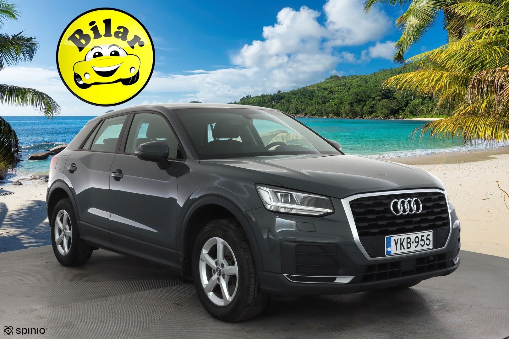 Audi Q2 2018 Business Plus Edition 1,0 TFSI 85 kW S tronic ultra - | Vakkari | LED | P.tutka | Bluetooth | Suomi-auto | Kahdet Renkaat |