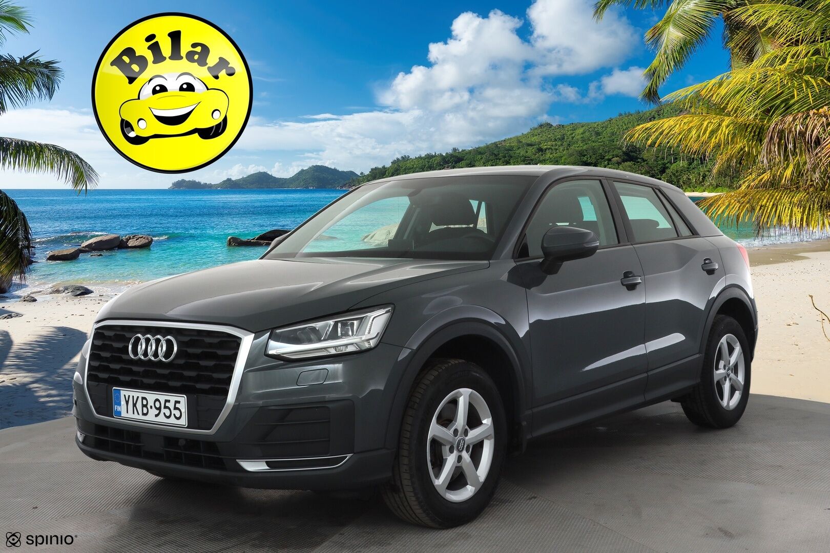 Audi Q2 2018 Business Plus Edition 1,0 TFSI 85 kW S tronic ultra - | Vakkari | LED | P.tutka | Bluetooth | Suomi-auto | Kahdet Renkaat |