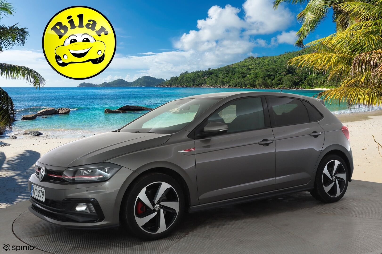 Volkswagen Polo 2018 GTI 2,0 TSI 147 kW (200 hv) DSG-automaatti - | Merkkihuollot | Beats Audio | ACC | LED | Digimittaristo | App Connect | P.tutkat | Front Assist | Lohko+sisälämmitin | 2x renkaat aluin | Suomiauto | 