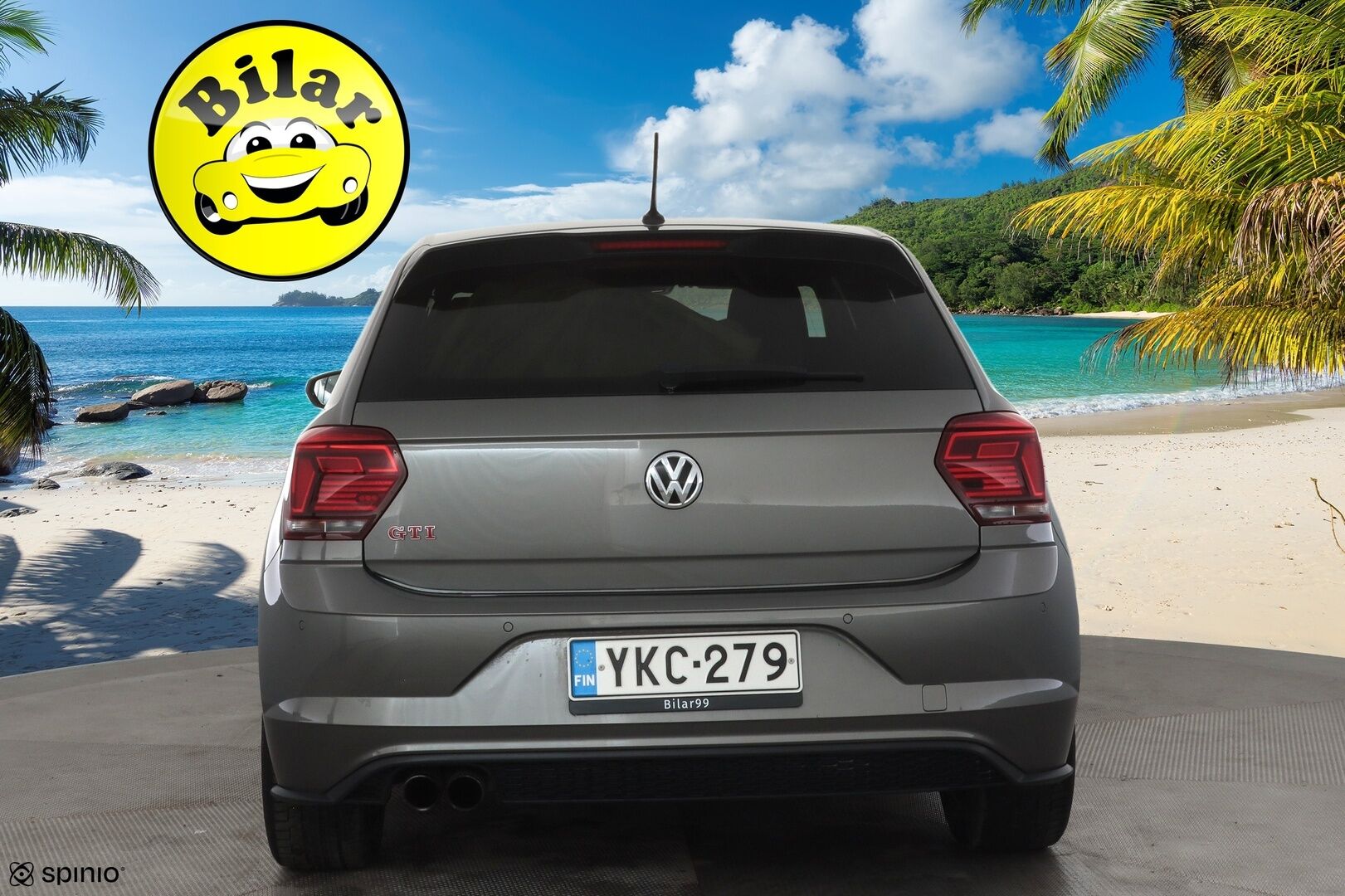 Volkswagen Polo 2018 GTI 2,0 TSI 147 kW (200 hv) DSG-automaatti - | Merkkihuollot | Beats Audio | ACC | LED | Digimittaristo | App Connect | P.tutkat | Front Assist | Lohko+sisälämmitin | 2x renkaat aluin | Suomiauto | 