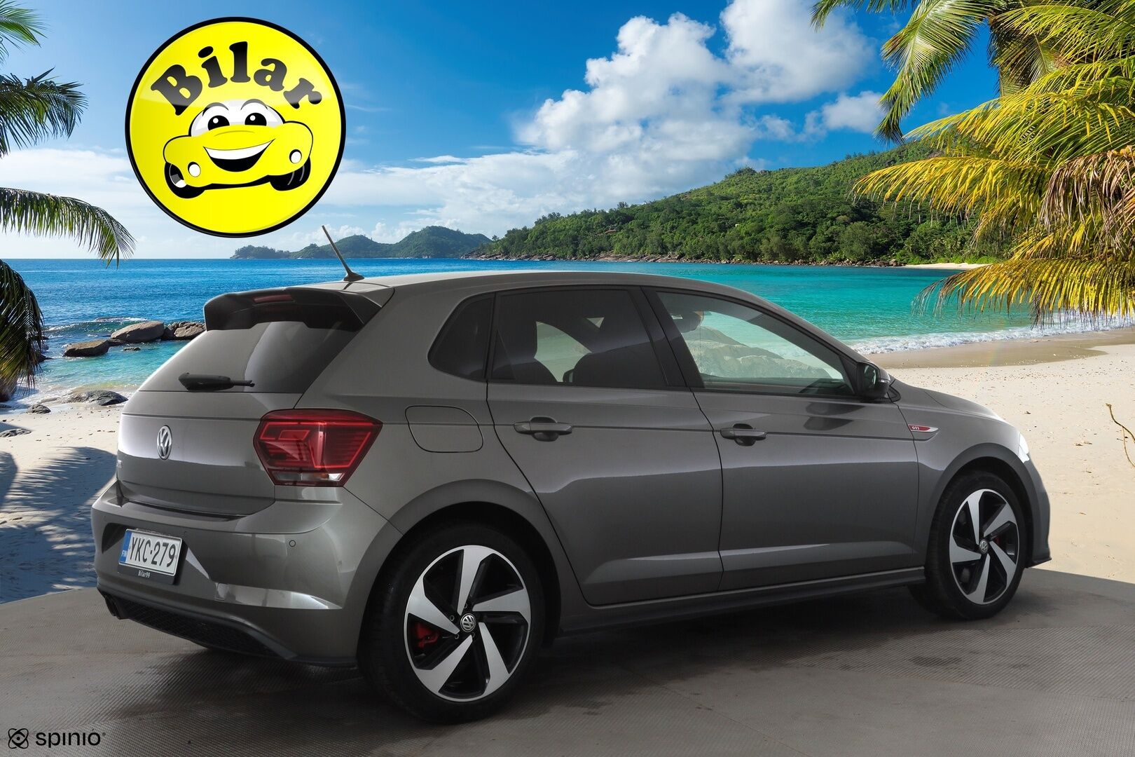 Volkswagen Polo 2018 GTI 2,0 TSI 147 kW (200 hv) DSG-automaatti - | Merkkihuollot | Beats Audio | ACC | LED | Digimittaristo | App Connect | P.tutkat | Front Assist | Lohko+sisälämmitin | 2x renkaat aluin | Suomiauto | 
