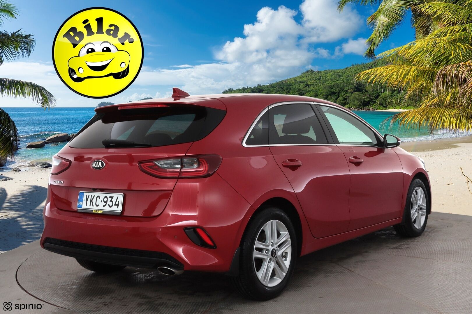 Kia Ceed 2019 1,4 T-GDI ISG 140hv EX 5D DCT A/T EcoDynamics - | LED | Puolinahat | Navi | P.kamera | Lämm. ratti | Lämm. takapenkit | Apple & Android | Lane Assist | Langaton laturi | 2x renkaat aluin | 