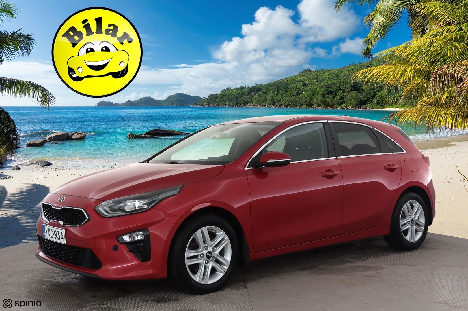 Kia Ceed 2019 1,4 T-GDI ISG 140hv EX 5D DCT A/T EcoDynamics - | LED | Puolinahat | Navi | P.kamera | Lämm. ratti | Lämm. takapenkit | Apple & Android | Lane Assist | Langaton laturi | 2x renkaat aluin | 