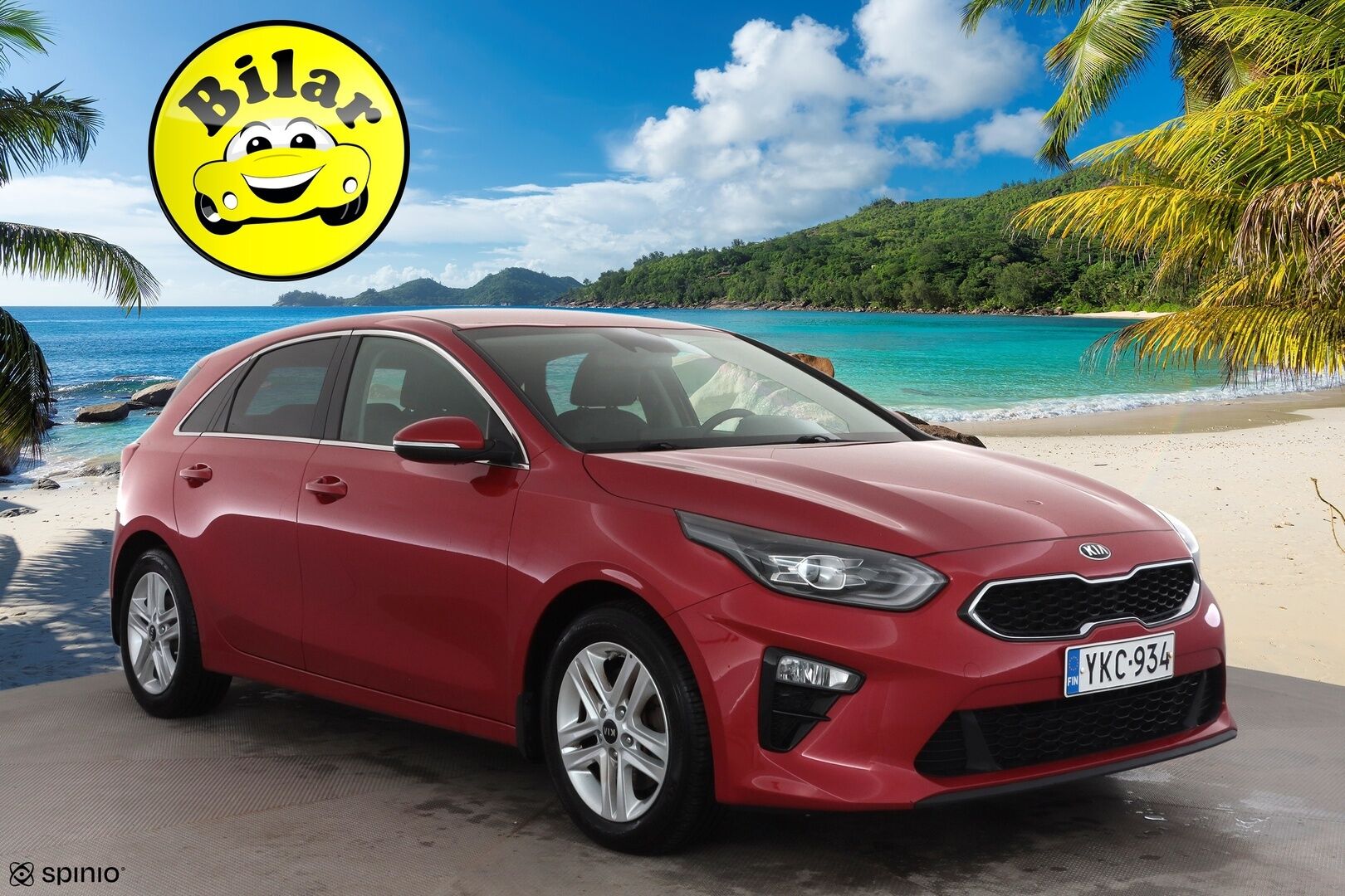 Kia Ceed 2019 1,4 T-GDI ISG 140hv EX 5D DCT A/T EcoDynamics - | LED | Puolinahat | Navi | P.kamera | Lämm. ratti | Lämm. takapenkit | Apple & Android | Lane Assist | Langaton laturi | 2x renkaat aluin | 