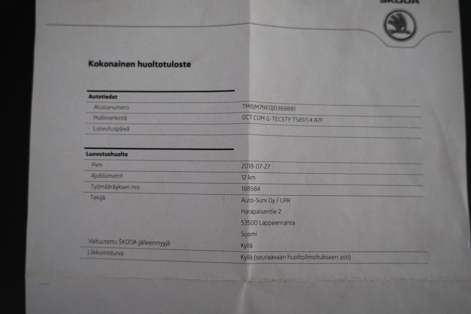 Skoda Octavia 2018 Combi 1,4 TSI G-TEC Style DSG Autom. - Myydään vain Huutokaupat.com | ACC | P.Kamera | Tutkat | Lohkolämmitin | Automaattinen ilmastointi | Penkinlämmittimet | 