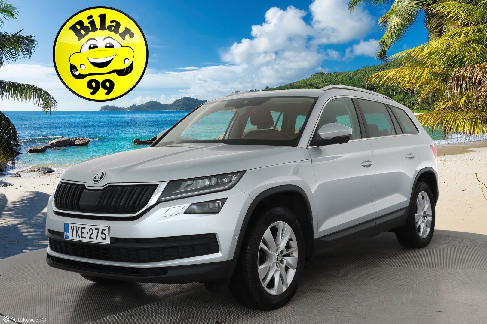 Skoda Kodiaq 2018 2,0 TSI 4x4 Style DSG 7-paik **Webasto / Canton / Adapt. vakkari / Muistipenkit / Koukku / Keyless / Apple&Android** - 3,99 % KORKOTARJOUS TÄHÄN AUTOON - 1-om. Suomi-auto / Merkkihuollettu