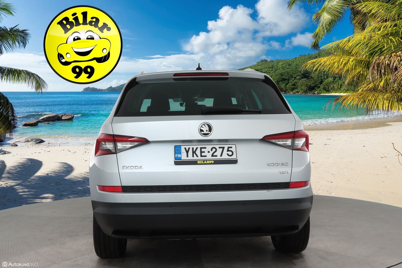 Skoda Kodiaq 2018 2,0 TSI 4x4 Style DSG 7-paik **Webasto / Canton / Adapt. vakkari / Muistipenkit / Koukku / Keyless / Apple&Android** - 3,99 % KORKOTARJOUS TÄHÄN AUTOON - 1-om. Suomi-auto / Merkkihuollettu