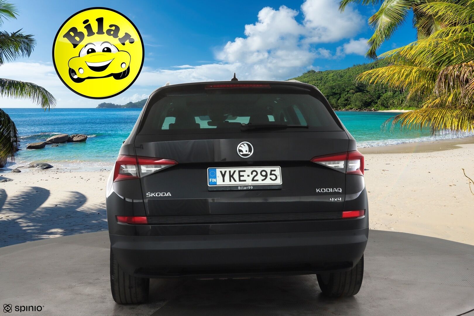 Skoda Kodiaq 2018 2,0 TSI 4x4 Exclusive DSG Autom. - | Webasto | Canton | Panorama | ACC | LED | 360 | Ilmastoidut Muistipenkit | Navi | Kaistavahti | Katveavustin | Keyless | Merkkihuollot | Kahdet renkaat | Suomi-auto |