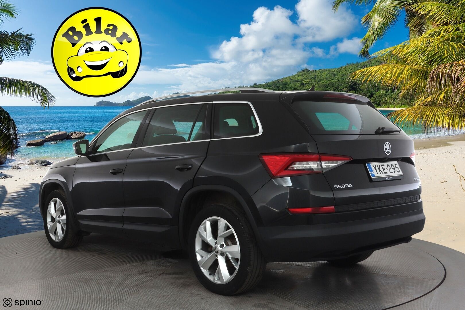 Skoda Kodiaq 2018 2,0 TSI 4x4 Exclusive DSG Autom. - | Webasto | Canton | Panorama | ACC | LED | 360 | Ilmastoidut Muistipenkit | Navi | Kaistavahti | Katveavustin | Keyless | Merkkihuollot | Kahdet renkaat | Suomi-auto |