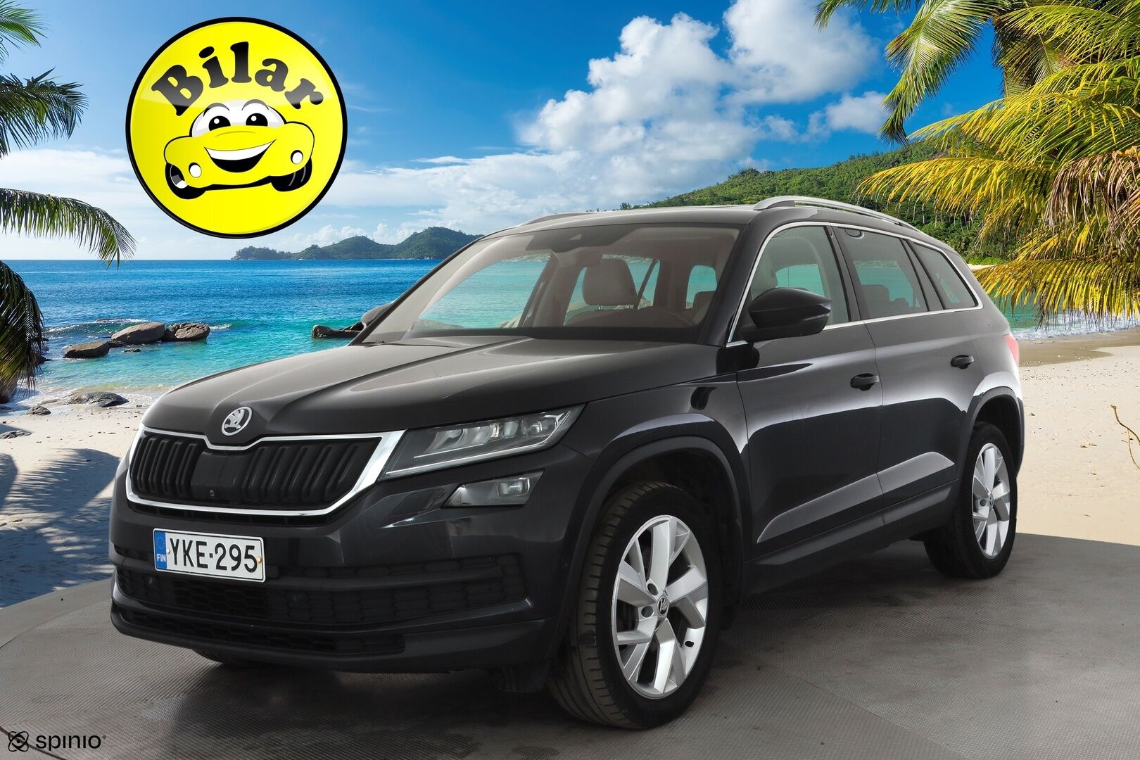 Skoda Kodiaq 2018 2,0 TSI 4x4 Exclusive DSG Autom. - | Webasto | Canton | Panorama | ACC | LED | 360 | Ilmastoidut Muistipenkit | Navi | Kaistavahti | Katveavustin | Keyless | Merkkihuollot | Kahdet renkaat | Suomi-auto |