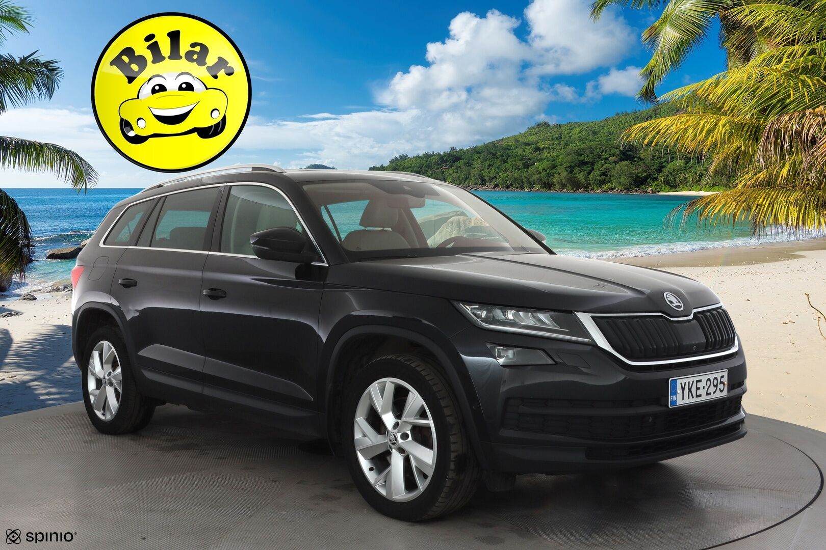 Skoda Kodiaq 2018 2,0 TSI 4x4 Exclusive DSG Autom. - | Webasto | Canton | Panorama | ACC | LED | 360 | Ilmastoidut Muistipenkit | Navi | Kaistavahti | Katveavustin | Keyless | Merkkihuollot | Kahdet renkaat | Suomi-auto |