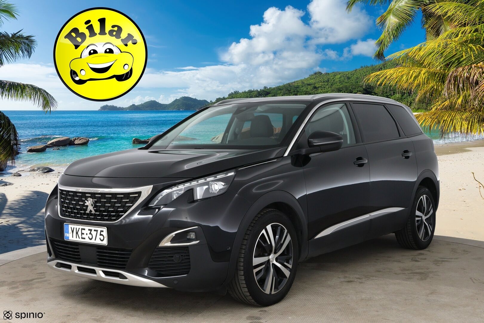 Peugeot 5008 2018 Allure PureTech 130 Aut 5p - Full LED | Digimittaristo | BLIS | Nahkasisusta | S. Kontti | Kaistavahti | Lämm. Tuulilasi | 2x Renkaat