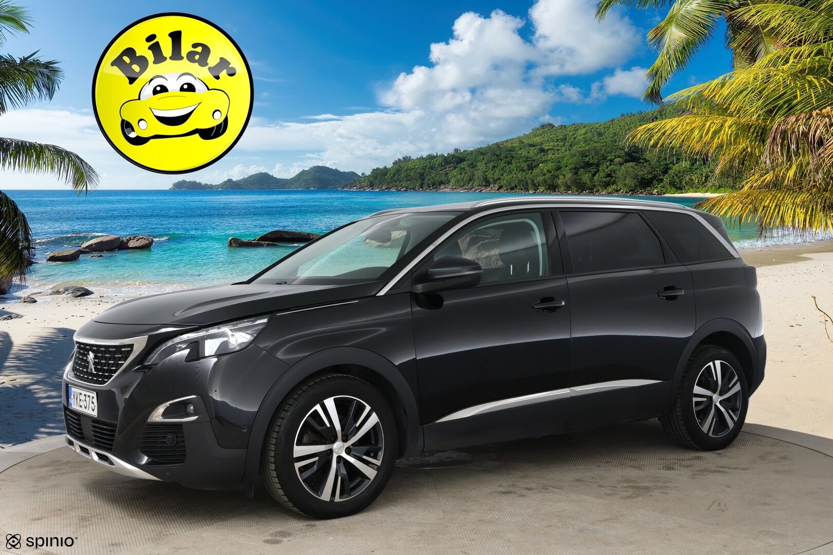 Peugeot 5008 2018 Allure PureTech 130 Aut 5p - Full LED | Digimittaristo | BLIS | Nahkasisusta | S. Kontti | Kaistavahti | Lämm. Tuulilasi | 2x Renkaat