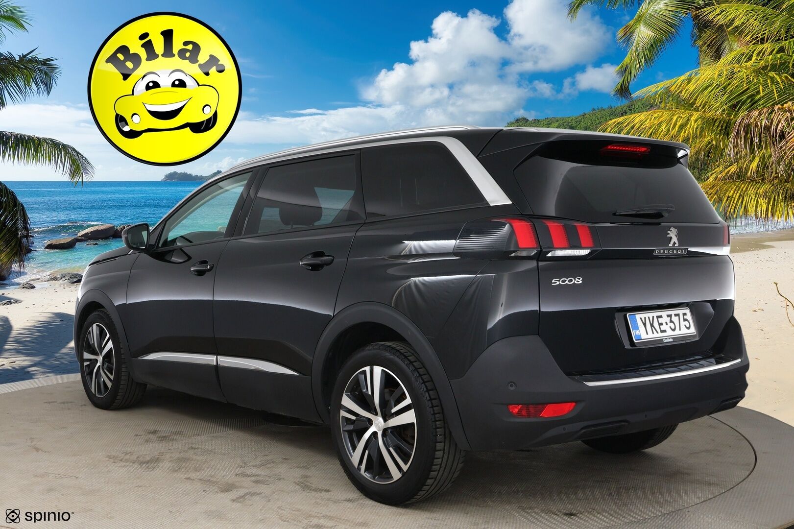 Peugeot 5008 2018 Allure PureTech 130 Aut - Full LED | Digimittaristo | BLIS | Nahkasisusta | S. Kontti | Kaistavahti | Lämm. Tuulilasi | 2x Renkaat