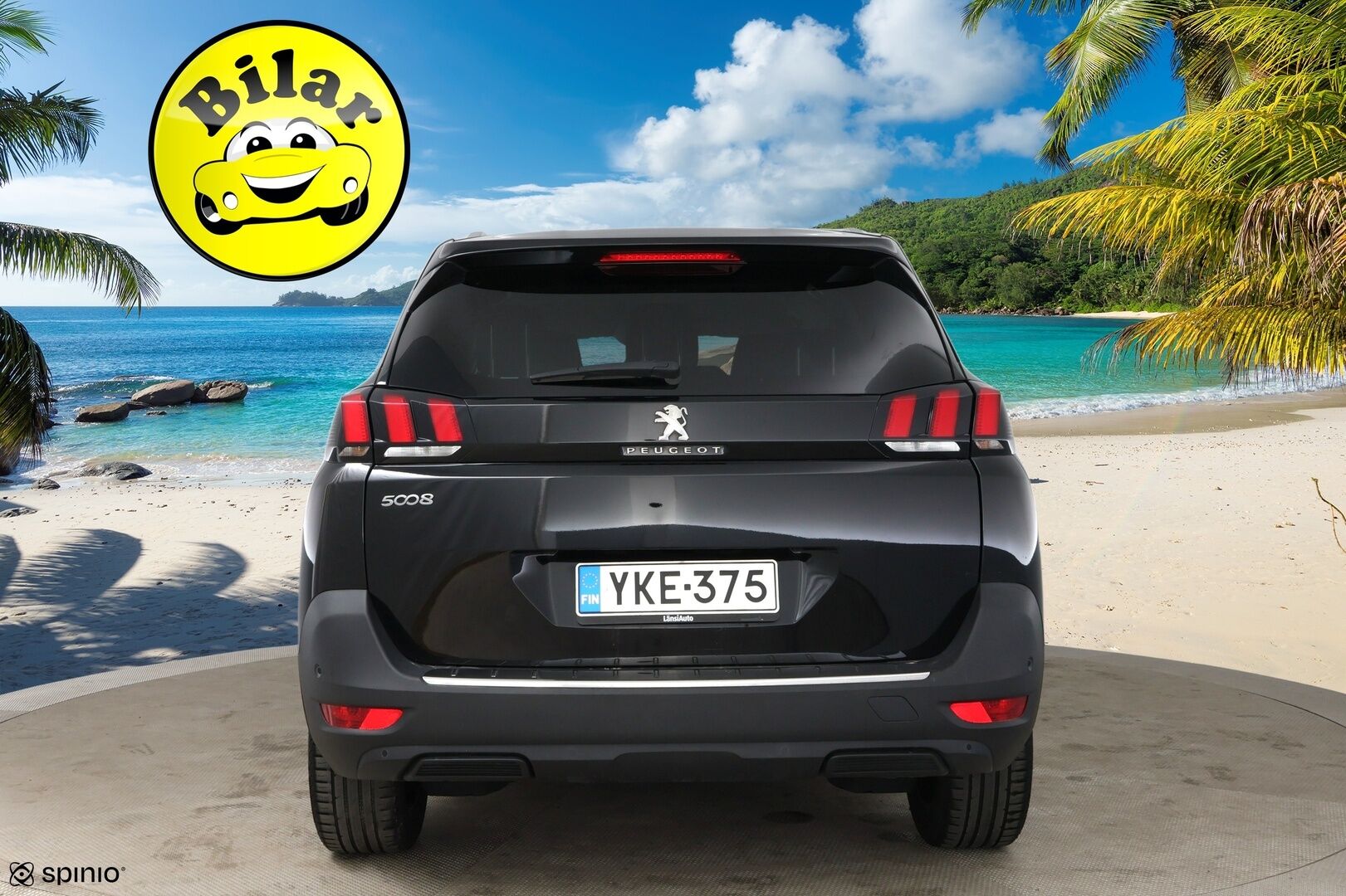 Peugeot 5008 2018 Allure PureTech 130 Aut - Full LED | Digimittaristo | BLIS | Nahkasisusta | S. Kontti | Kaistavahti | Lämm. Tuulilasi | 2x Renkaat