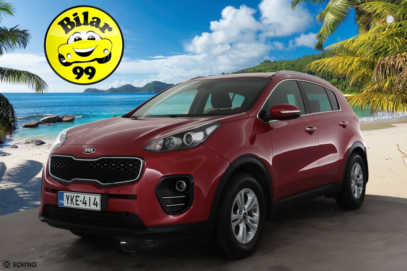 Kia Sportage 2018 1,6 ISG Urban FIFA World Cup Edition EcoDynamics * Vakkari / Bi-Xenon / Lohko / P.Kamera / Apple&Android * - Suomi-auto / Kahdet renkaat