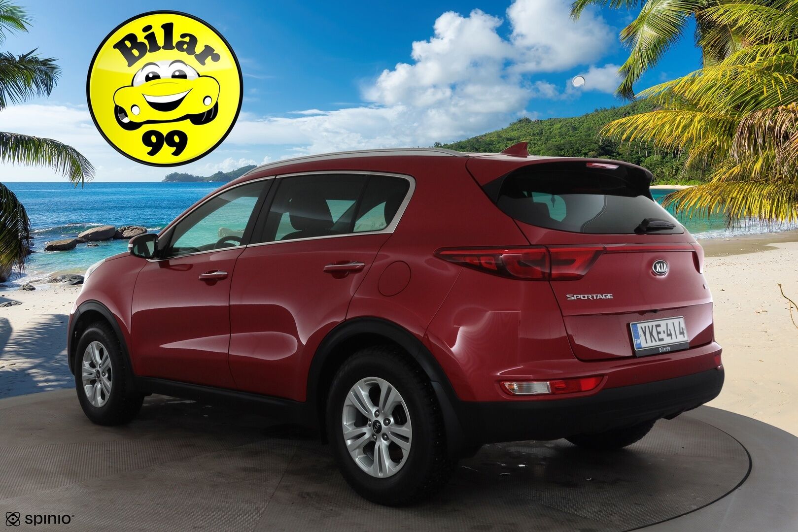 Kia Sportage 2018 1,6 ISG Urban FIFA World Cup Edition EcoDynamics - Vakkari | Bi-Xenon | Lohko / P.Kamera | Apple&Android | 2x renkaat&alumiinivanteet