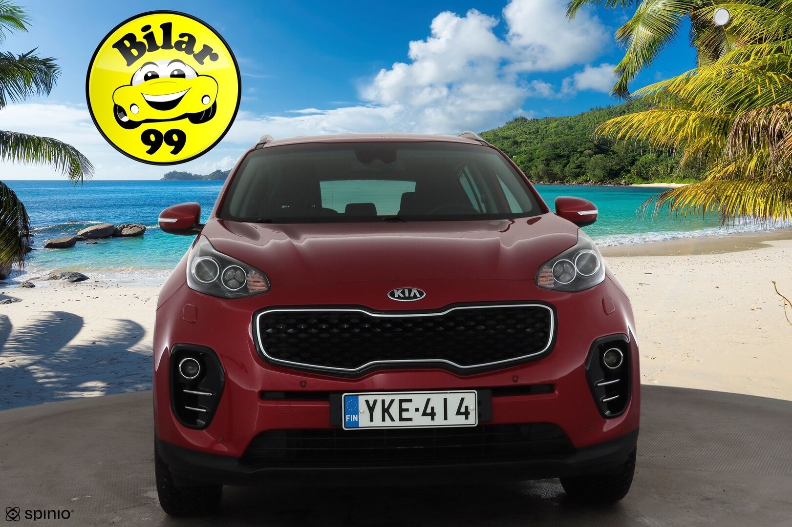 Kia Sportage 2018 1,6 ISG Urban FIFA World Cup Edition EcoDynamics - Vakkari | Bi-Xenon | Lohko / P.Kamera | Apple&Android | 2x renkaat&alumiinivanteet