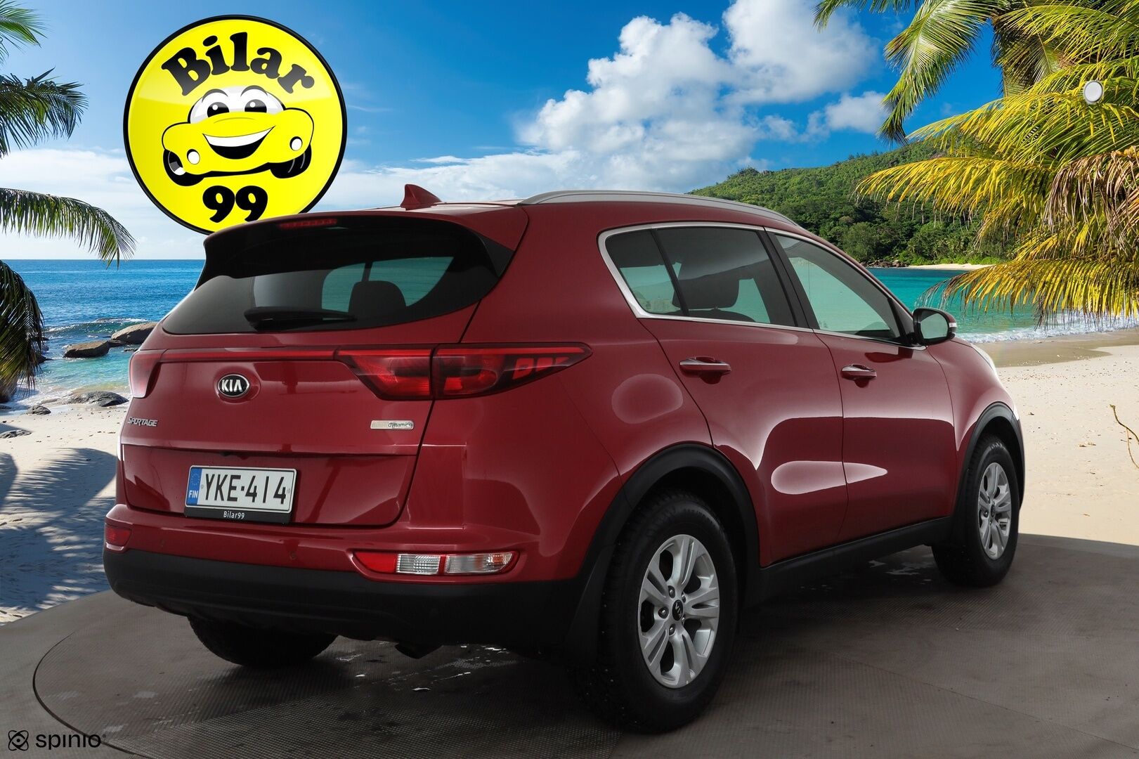 Kia Sportage 2018 1,6 ISG Urban FIFA World Cup Edition EcoDynamics - Vakkari | Bi-Xenon | Lohko / P.Kamera | Apple&Android | 2x renkaat&alumiinivanteet