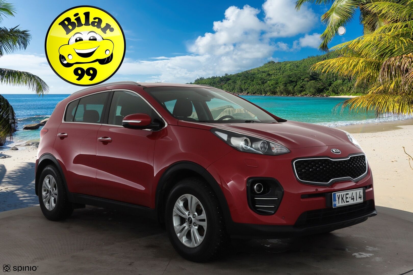 Kia Sportage 2018 1,6 ISG Urban FIFA World Cup Edition EcoDynamics - Vakkari | Bi-Xenon | Lohko / P.Kamera | Apple&Android | 2x renkaat&alumiinivanteet