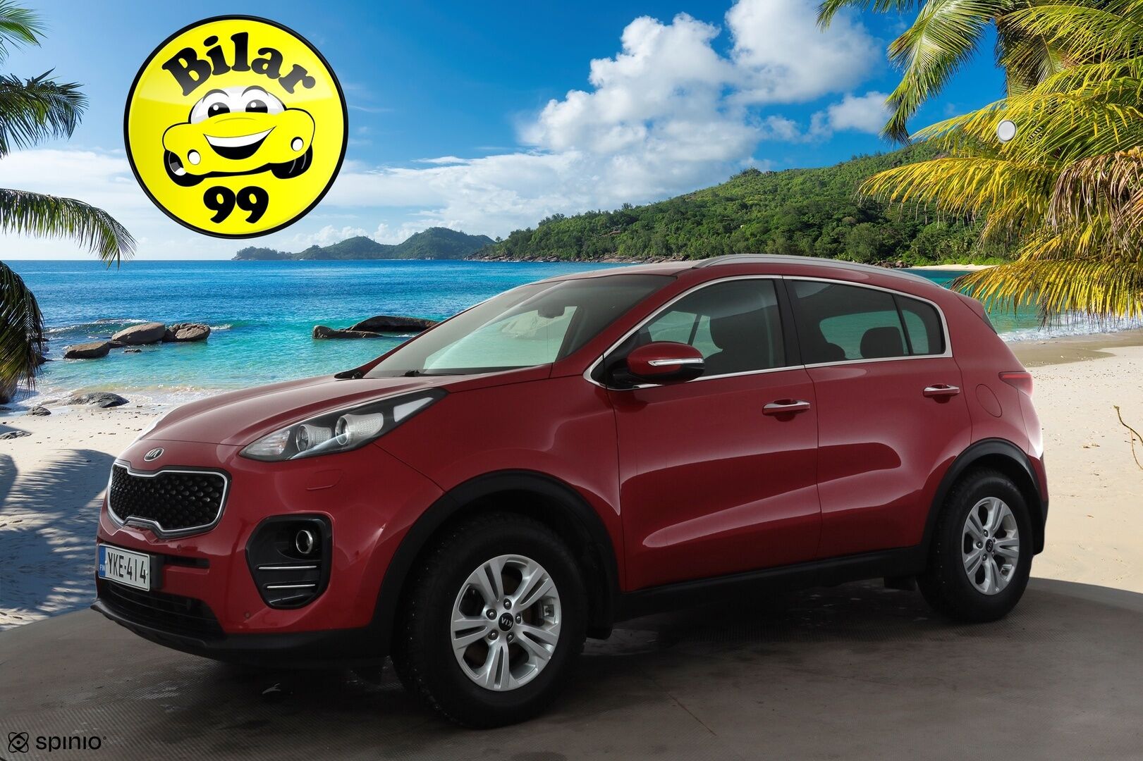 Kia Sportage 2018 1,6 ISG Urban FIFA World Cup Edition EcoDynamics - Vakkari | Bi-Xenon | Lohko / P.Kamera | Apple&Android | 2x renkaat&alumiinivanteet