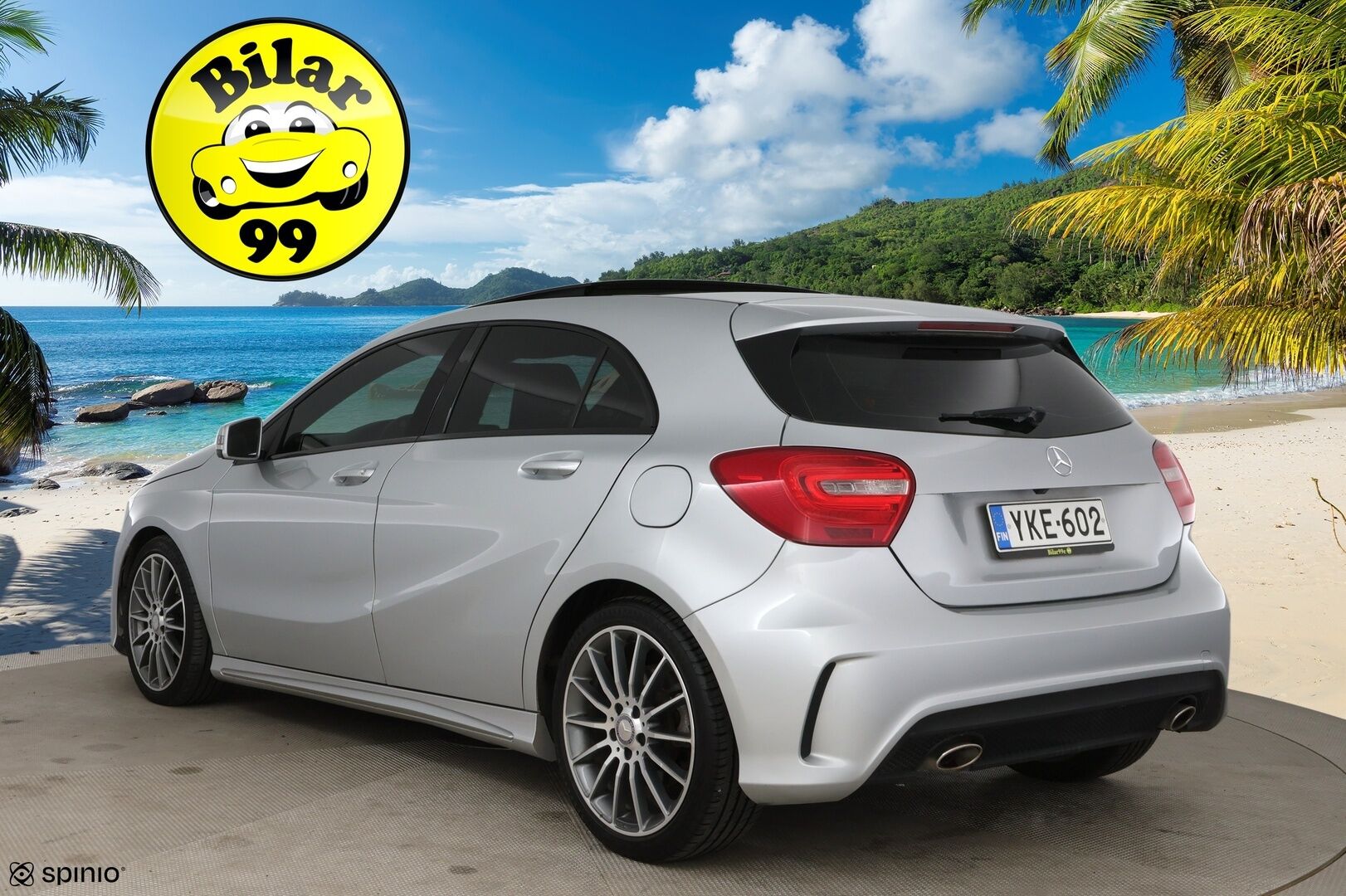 Mercedes-Benz A 2014 220 CDI 4Matic A Premium Business AMG / Webasto / Vakkari / Panorama / P. kamera / Nahka-Alcantara / - Kattavasti varusteltu / Todella siisti / 2x renkaat & vanteet
