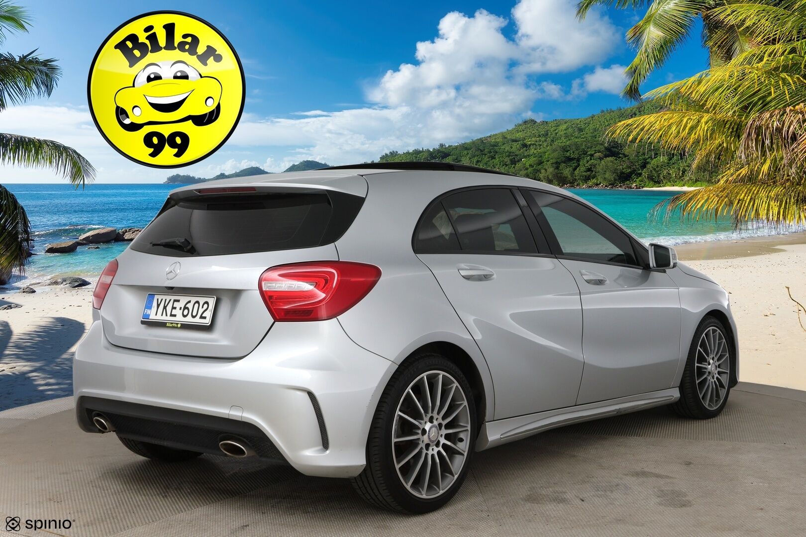 Mercedes-Benz A 2014 220 CDI 4Matic A Premium Business AMG / Webasto / Vakkari / Panorama / P. kamera / Nahka-Alcantara / - Kattavasti varusteltu / Todella siisti / 2x renkaat & vanteet