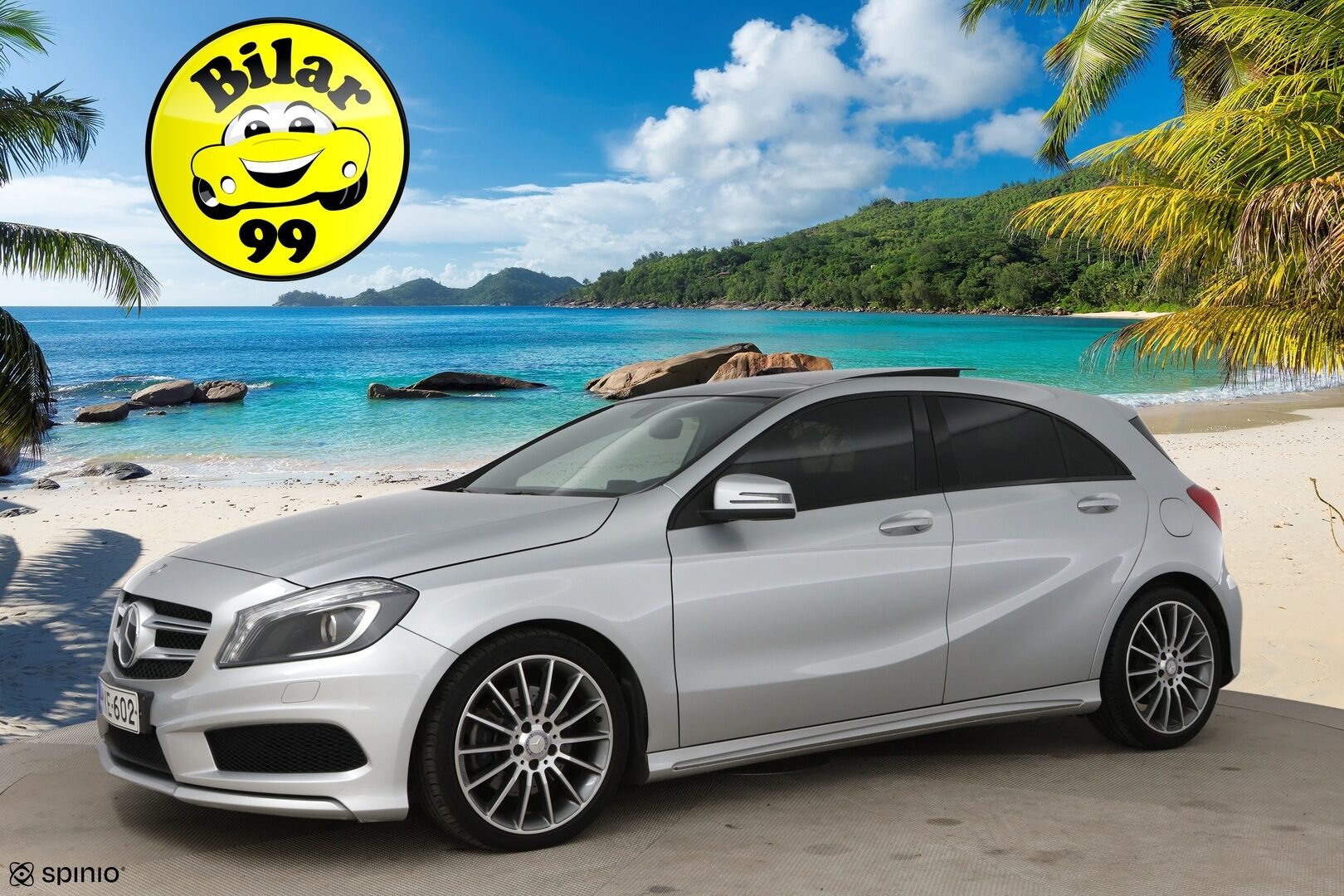 Mercedes-Benz A 2014 220 CDI 4Matic A Premium Business AMG / Webasto / Vakkari / Panorama / P. kamera / Nahka-Alcantara / - Kattavasti varusteltu / Todella siisti / 2x renkaat & vanteet