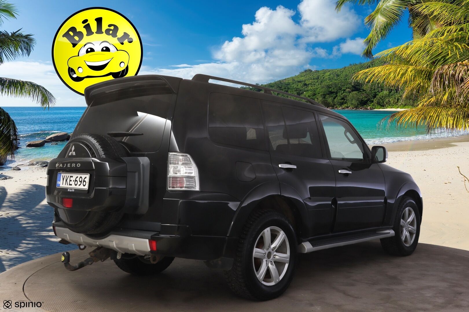 Mitsubishi Pajero 2012 Premium Edition - |Juuri katsastettu | 7P | Koukku | Navi | Vakkari | Lohko | Nahkasisusta | Bluetooth|
