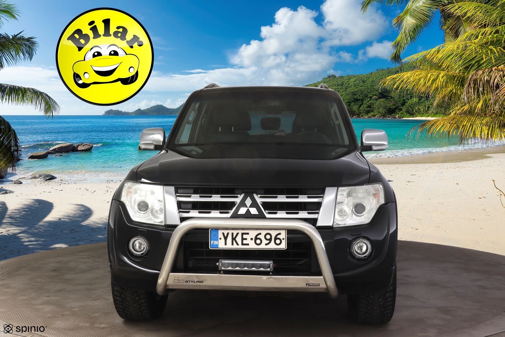 Mitsubishi Pajero 2012 Premium Edition - |Juuri katsastettu | 7P | Koukku | Navi | Vakkari | Lohko | Nahkasisusta | Bluetooth|