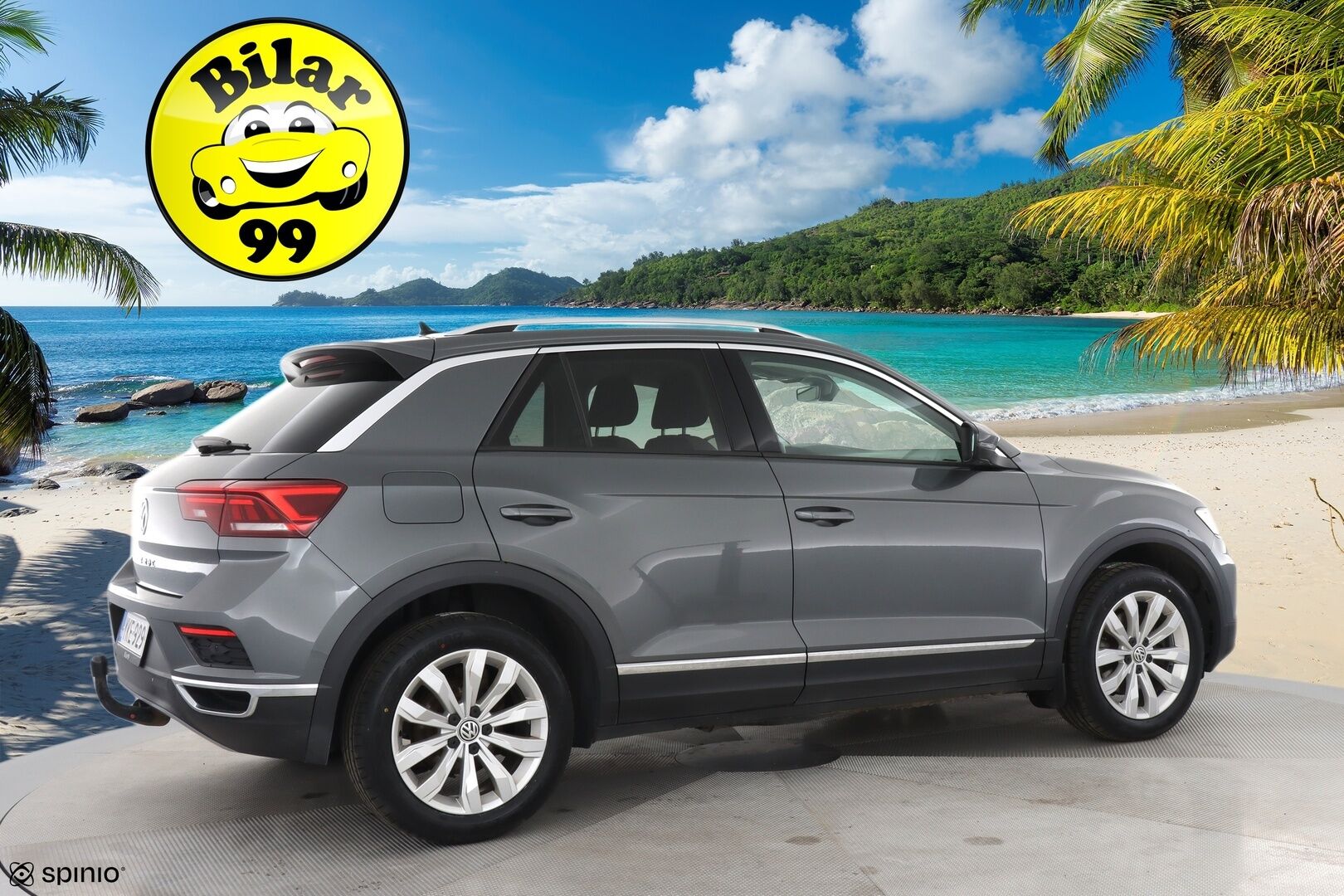 Volkswagen T-Roc 2018 Sport 1,5 TSI EVO 110 kW (150 hv) DSG-automaatti / Webasto / ACC / P-kamera / Bluetooth - Suomi-auto / Uudet kesärenkaat / Hyvä kuntoiset nastat / 2x aluvanteet - HULLUT AVAJAISHULINAT KORKOTARJOUS 3,29 %