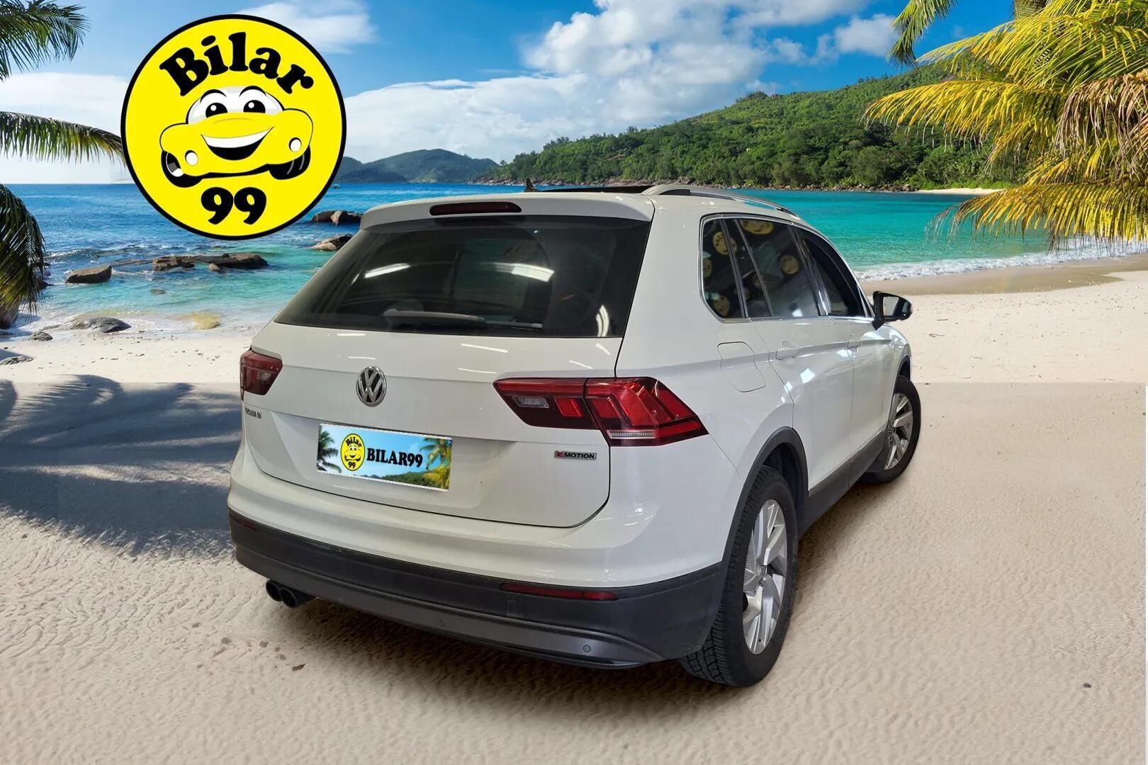 Volkswagen Tiguan 2018 Comfortline 1,4 TSI 110 kW (150 hv) 4MOTION DSG-automaatti - | 2 om. Suomi-auto | Webasto | ACC | Koukku | Panorama | Adaptiiviset Ledit | Apple & Android | Lämmitettävä ohjauspyörä | 