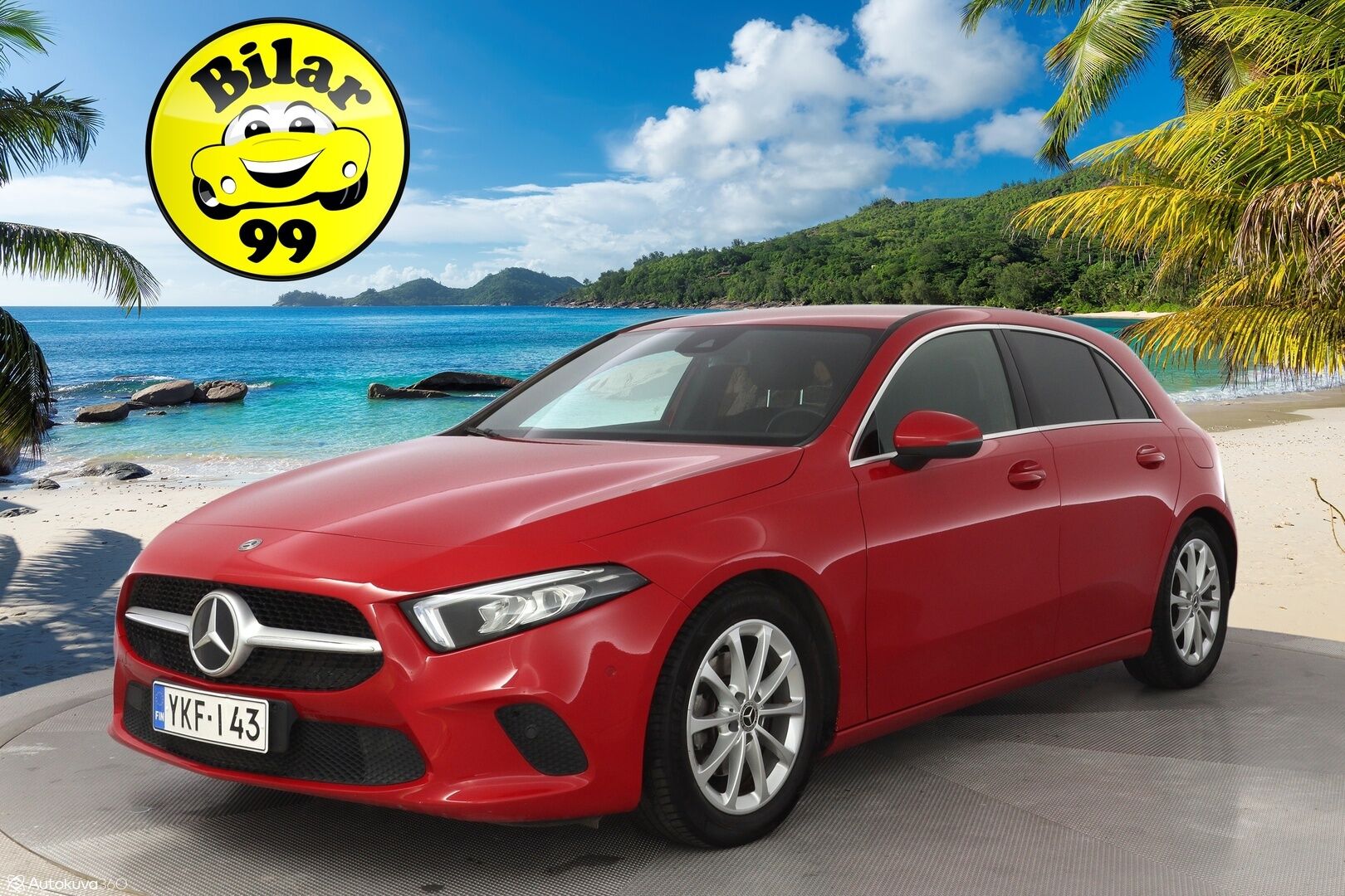 Mercedes-Benz A 2018 200 A Launch Edition Progressive - Vakkari / Peruutuskamera / Blis / Kaista-avustin / Puolinahka / Sport-istuimet