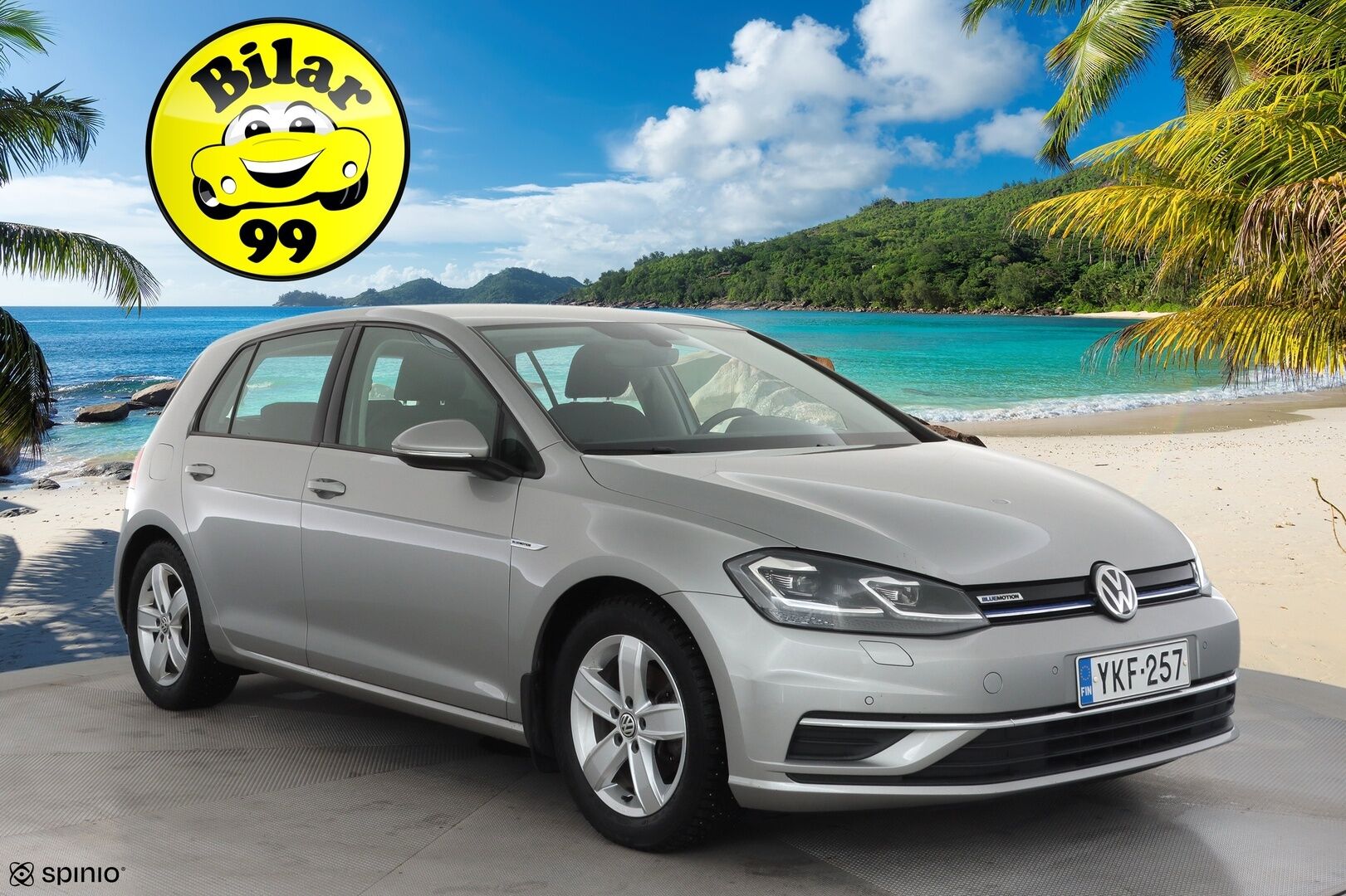 Volkswagen Golf 2018 Comfortline 1,5 TSI EVO 96 kW BLUEMOTION DSG * Webasto / ACC / LED / P.Kamera / Apple&Android * - Suomi-auto / Kahdet renkaat aluvanteilla - HULLUT AVAJAISHULINAT KORKOTARJOUS 3,29 %