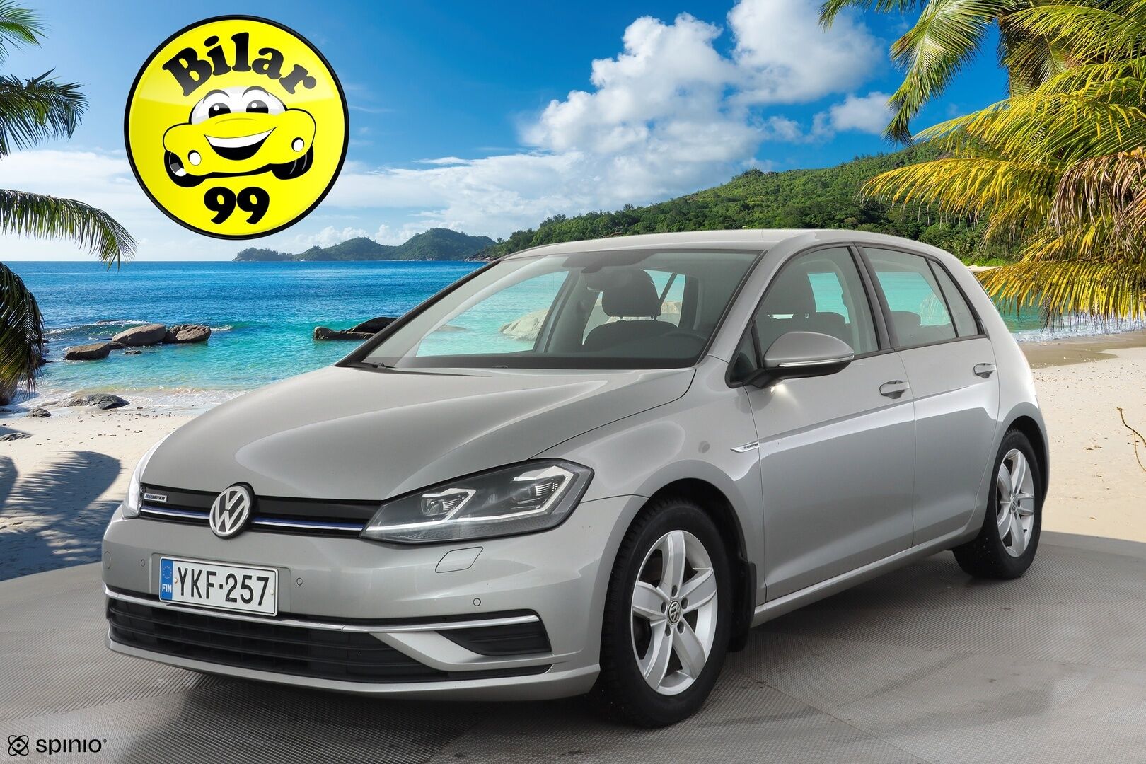Volkswagen Golf 2018 Comfortline 1,5 TSI EVO 96 kW BLUEMOTION DSG * Webasto / ACC / LED / P.Kamera / Apple&Android * - Suomi-auto / Kahdet renkaat aluvanteilla