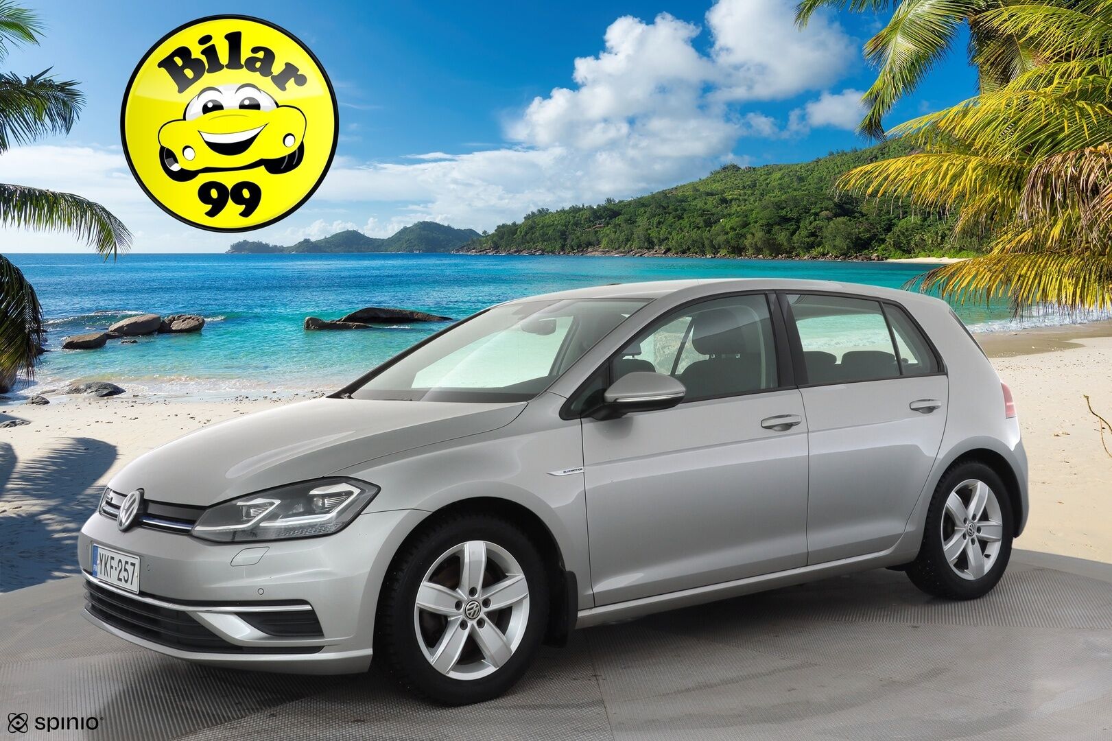 Volkswagen Golf 2018 Comfortline 1,5 TSI EVO 96 kW BLUEMOTION DSG * Webasto / ACC / LED / P.Kamera / Apple&Android * - Suomi-auto / Kahdet renkaat aluvanteilla - HULLUT AVAJAISHULINAT KORKOTARJOUS 3,29 %