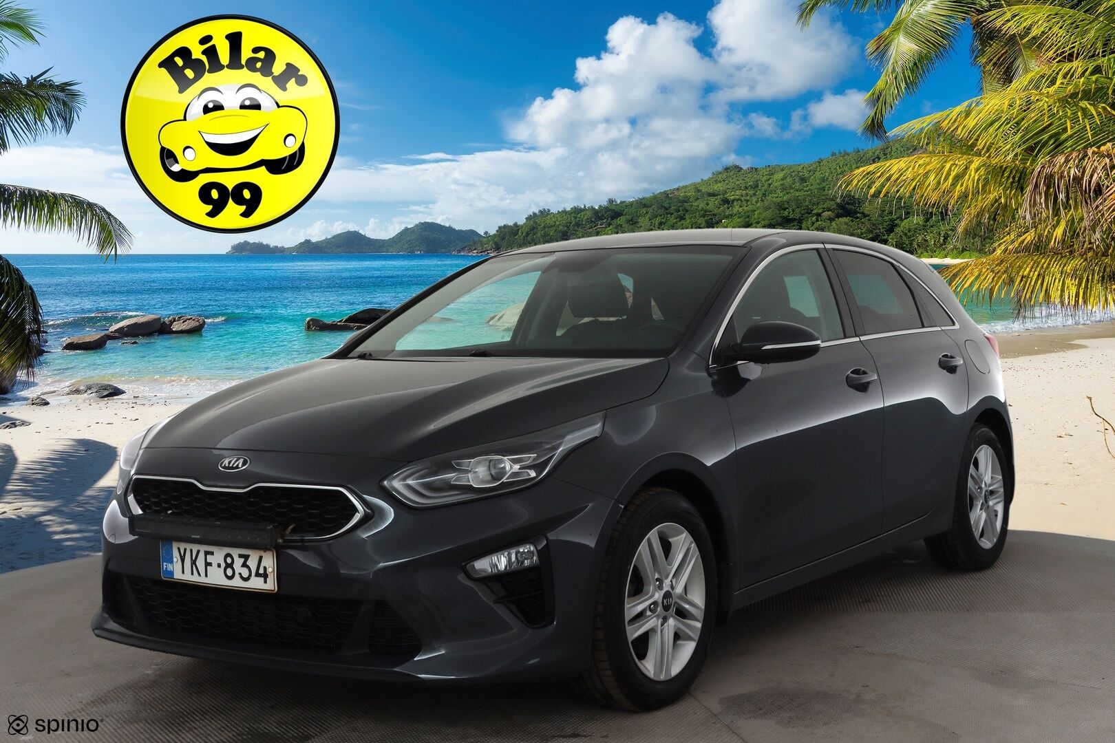 Kia Ceed 2019 1,6 CRDi SCR ISG 136hv EX 5D DCT A/T EcoDynamics * Vakkari / P.kamera / LED / Navi / Lohkolämmitin * - Suomi-auto / Kahdet renkaat aluvanteilla - HULLU BLACKWEEK KORKOTARJOUS 2,49%