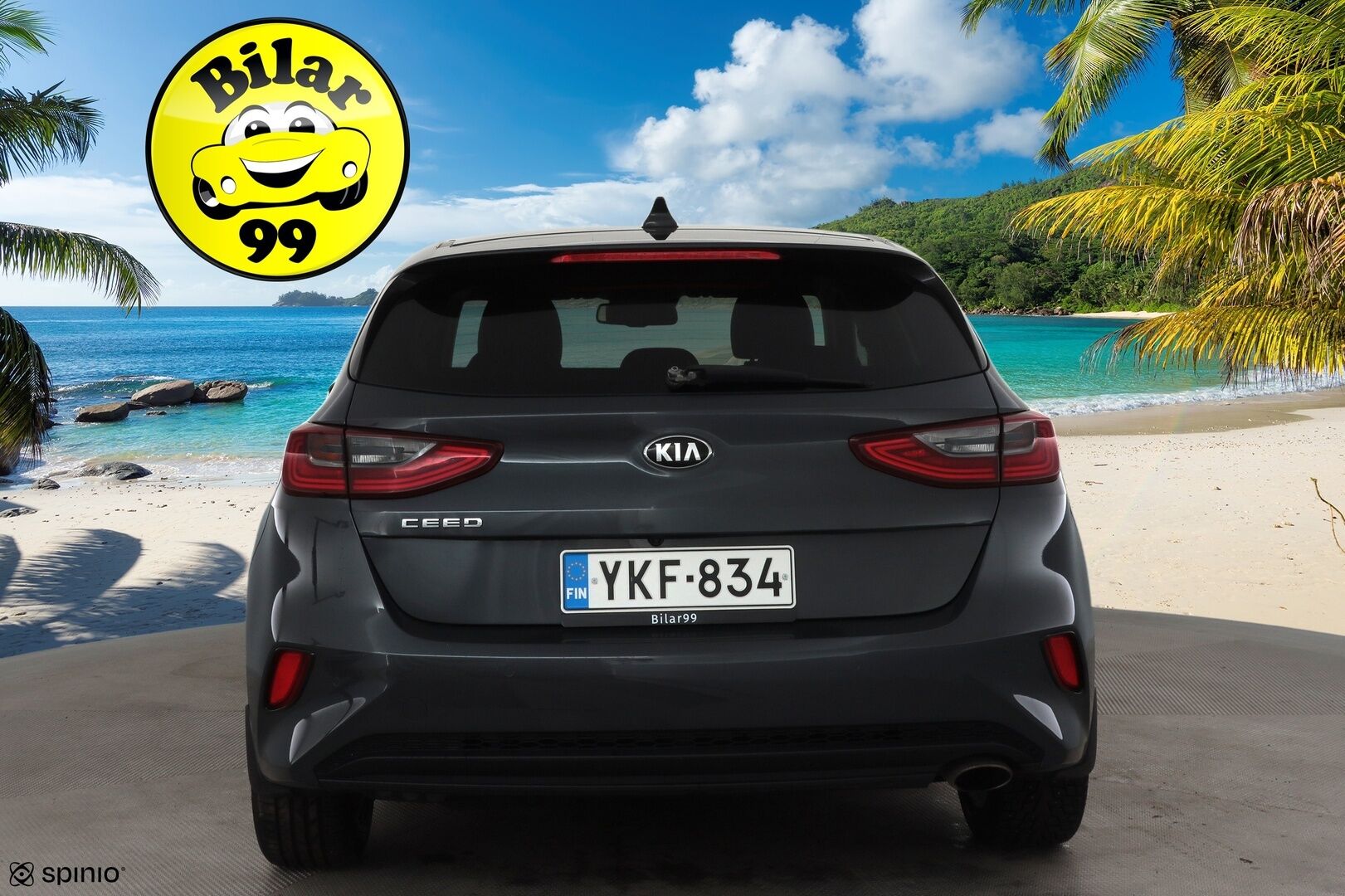 Kia Ceed 2019 1,6 CRDi SCR ISG 136hv EX 5D DCT A/T EcoDynamics * Vakkari / P.kamera / LED / Navi / Lohkolämmitin * - Suomi-auto / Kahdet renkaat aluvanteilla - HULLU BLACKWEEK KORKOTARJOUS 2,49%