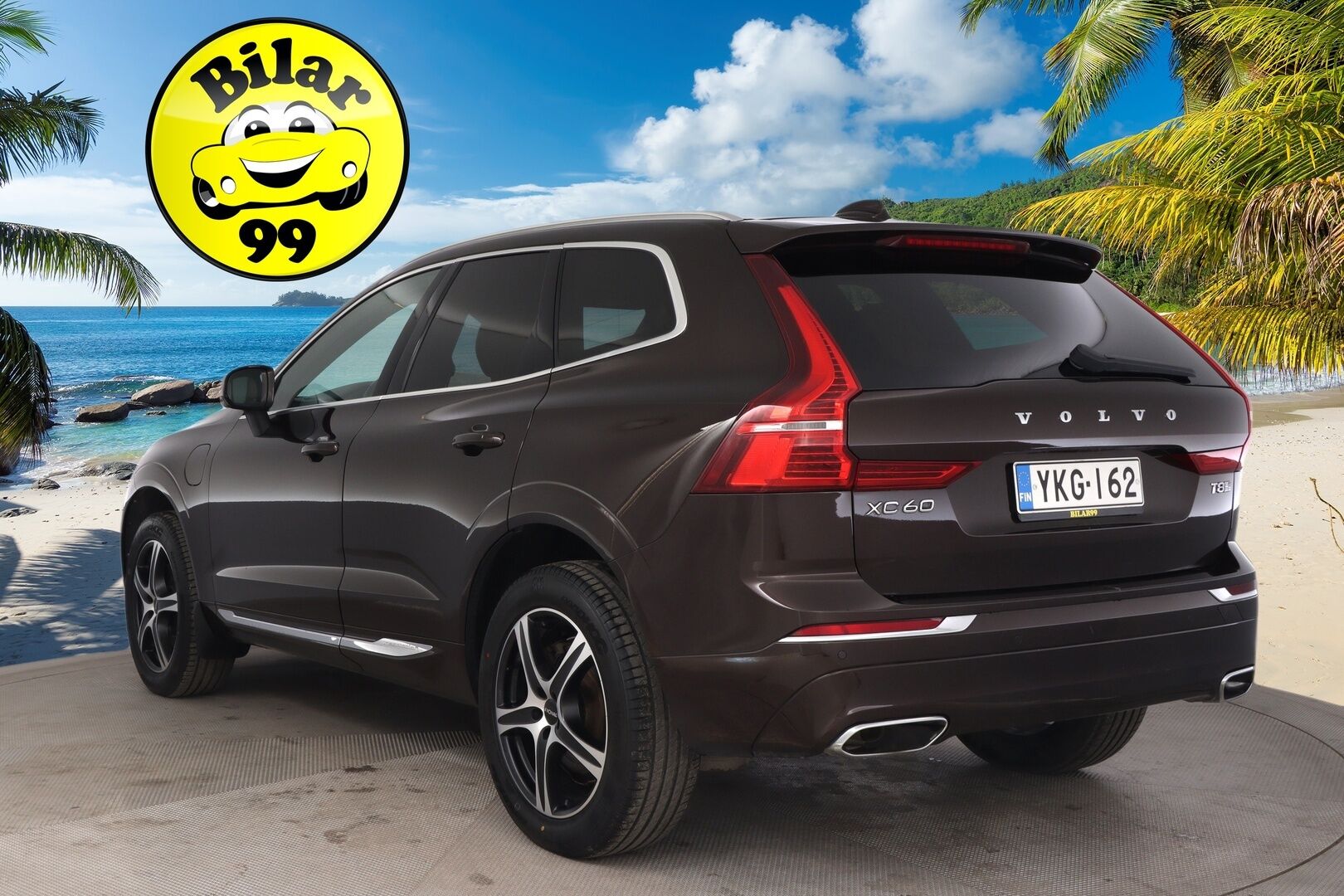 Volvo XC60 2018 T8 AWD Inscription aut * ACC / Koukku / Ruskeat muistinahat / Panorama / VOC * - 2 Aluvanteet hyvillä renkailla / Juuri tehty jakopää - HULLUT AVAJAISHULINAT KORKOTARJOUS 3,29 %