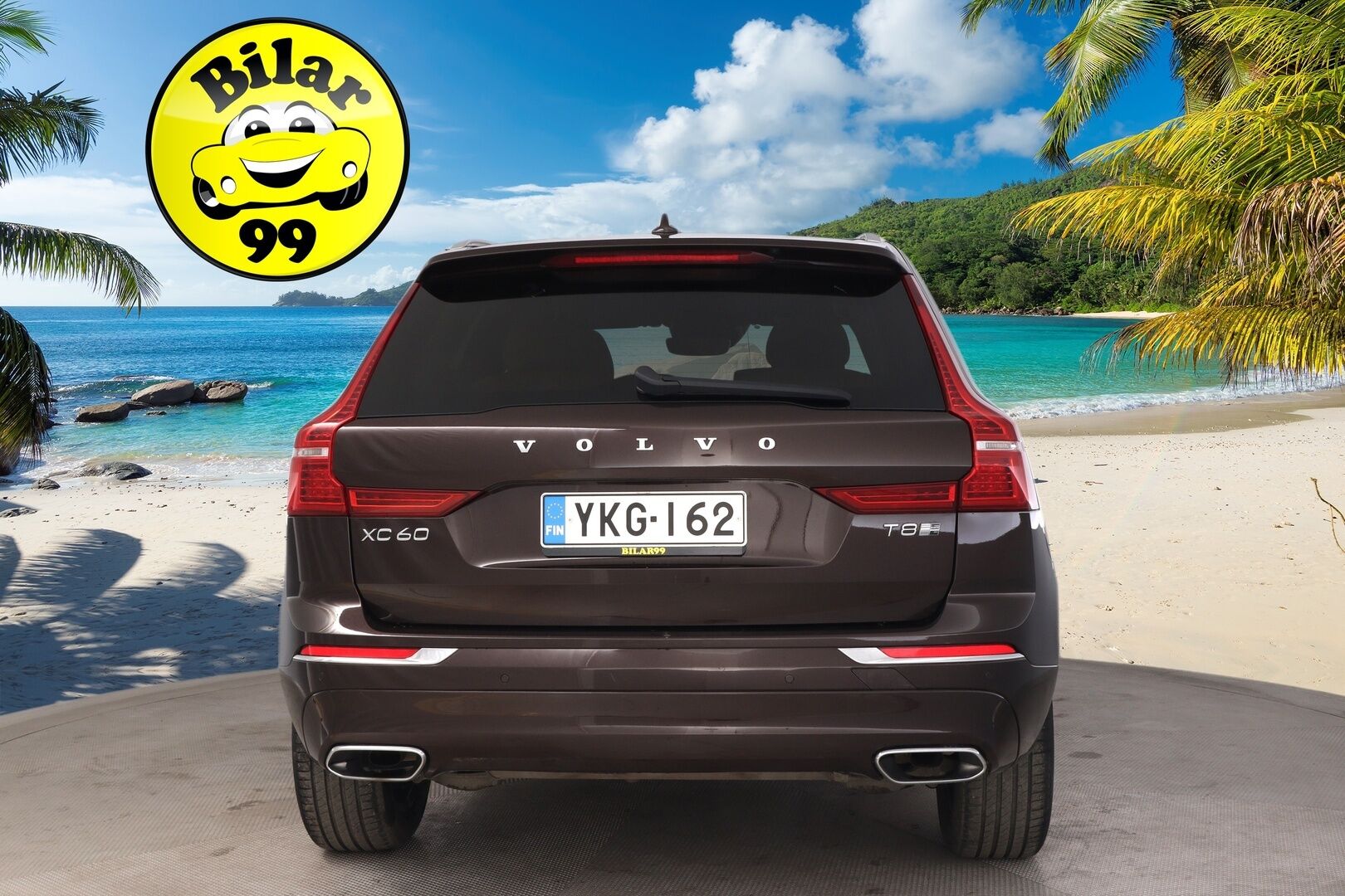 Volvo XC60 2018 T8 AWD Inscription aut * ACC / Koukku / Ruskeat muistinahat / Panorama / VOC * - 2 Aluvanteet hyvillä renkailla / Juuri tehty jakopää - HULLUT AVAJAISHULINAT KORKOTARJOUS 3,29 %