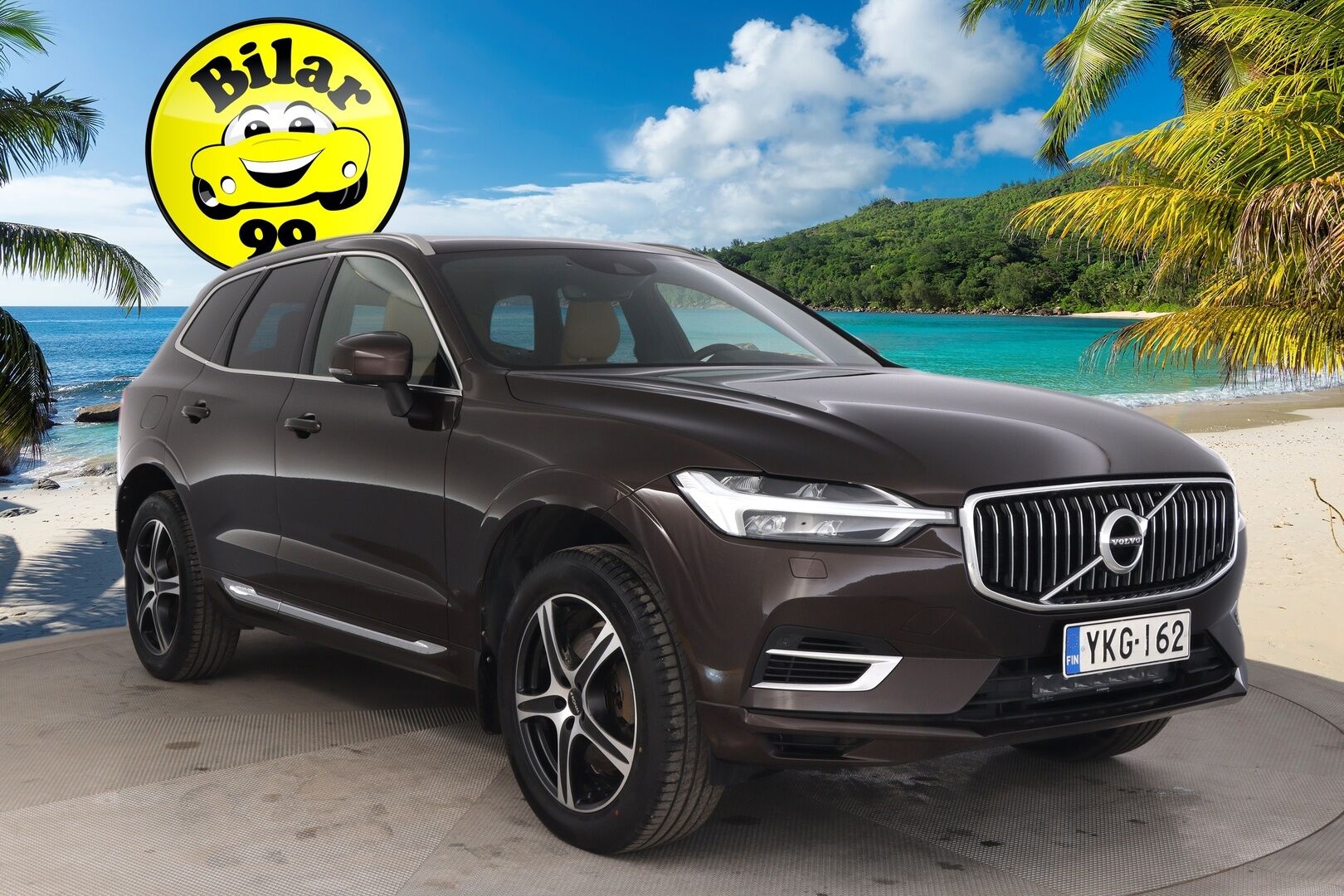 Volvo XC60 2019 T8 AWD Inscription aut * ACC / Koukku / Ruskeat muistinahat / Panorama / VOC * - 2 Aluvanteet hyvillä renkailla / Juuri tehty jakopää - HULLUT AVAJAISHULINAT KORKOTARJOUS 3,29 %