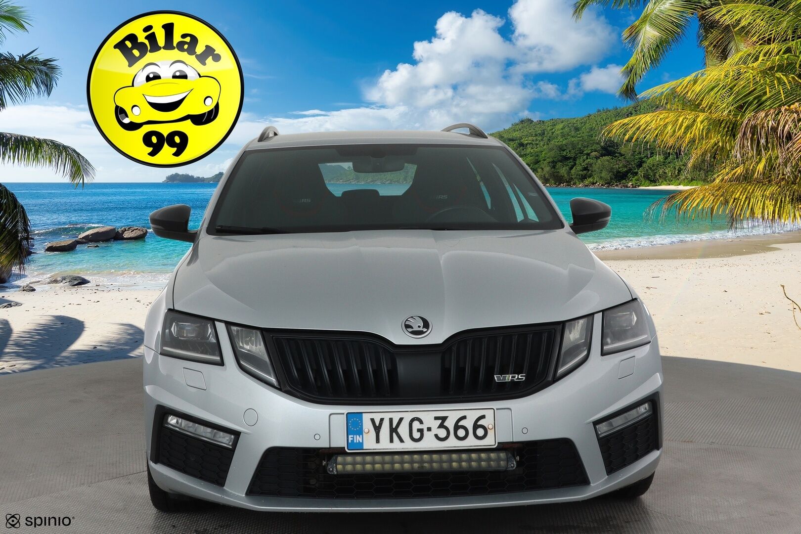 Skoda Octavia 2018 Combi 2,0 TDI 184 4x4 RS DSG  **Webasto / ACC / LED / Canton / P.Kamera / Navi / Katveavustin / KeylessGO** - Suomi-auto / Kahdet Renkaat