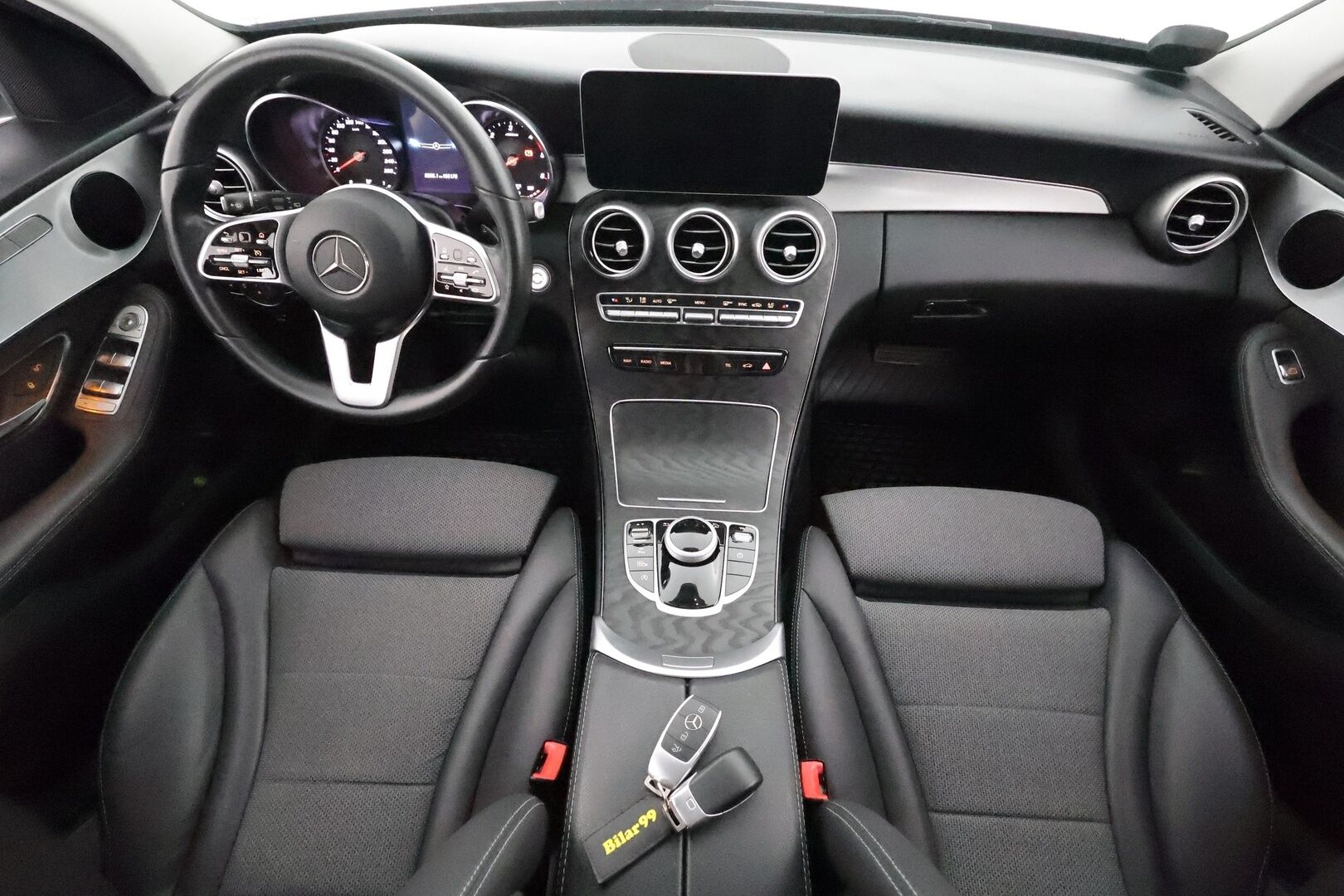 Mercedes-Benz C 2018 220 d 4Matic T A Business AMG **Multibeam-LED / P.Kamera / Sporttipenkit / Navi / Vakkari / Apple&Android** - Suomi-auto / Sisätilanlämmitin / 2x Renkaat