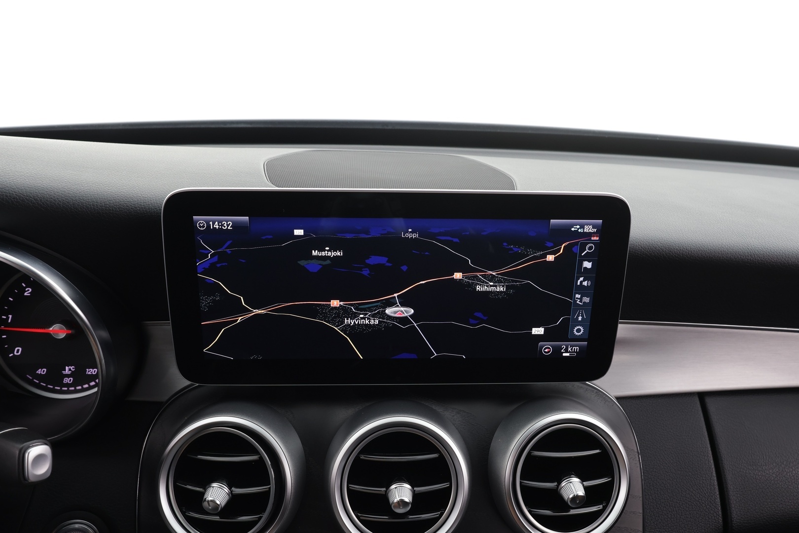 Mercedes-Benz C 2019 220 d 4Matic T A Business AMG * Vakkari / P.kamera / Multibeam / Navi / Koukku / Sporttipenkit * - Suomi-auto / Kahdet renkaat aluvanteilla 