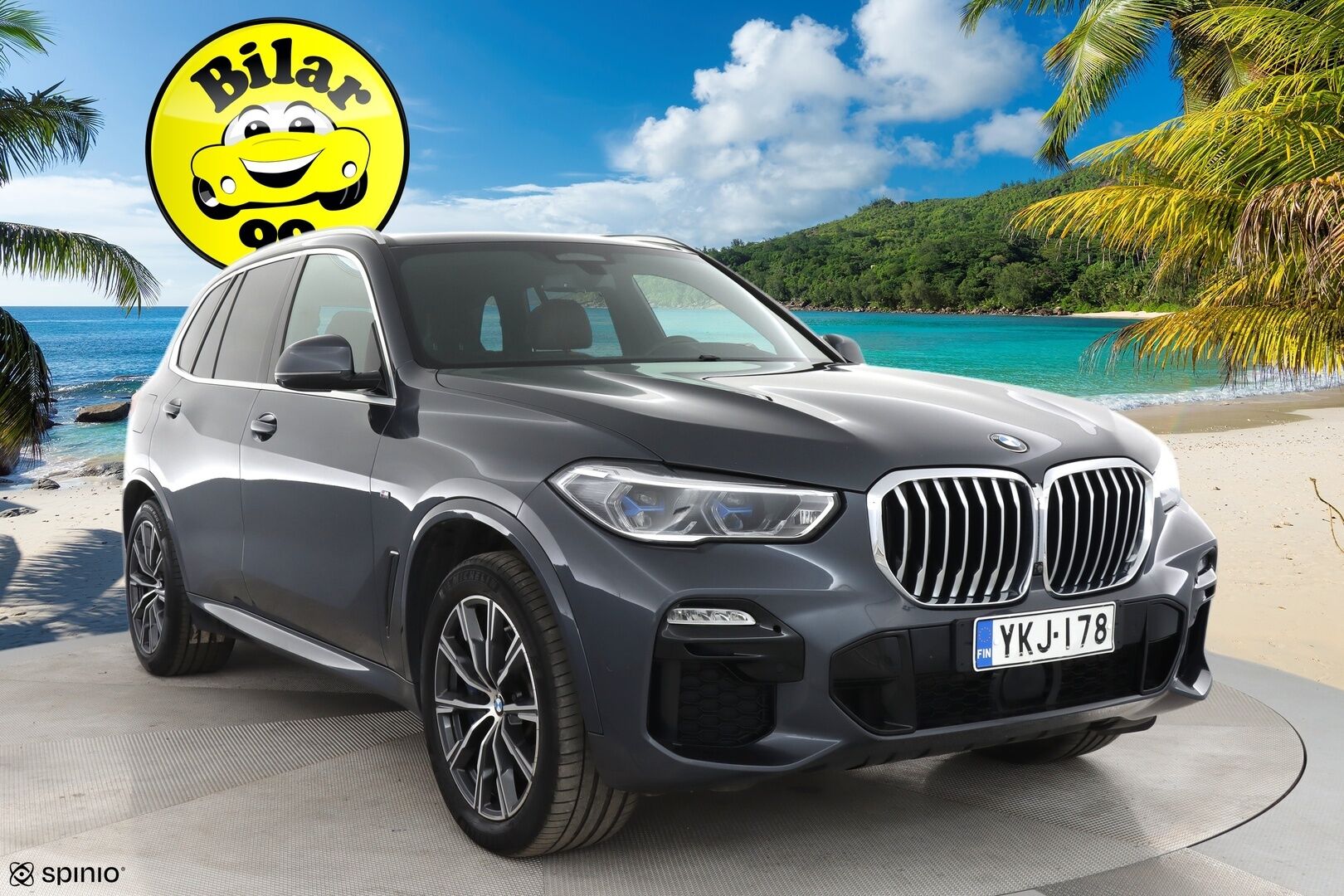 BMW X5 2020 G05 xDrive45e A M-Sport Individual ** ACC / H/K / Laser / Ilmastoidut Muistinahat / 360° / HUD / Panorama / Koukku / Ilma-alusta - ** Suomi-auto / 4-alue ilmastointi / Merino-nahat ** - HULLUT AVAJAISHULINAT KORKOTARJOUS 3,29 %