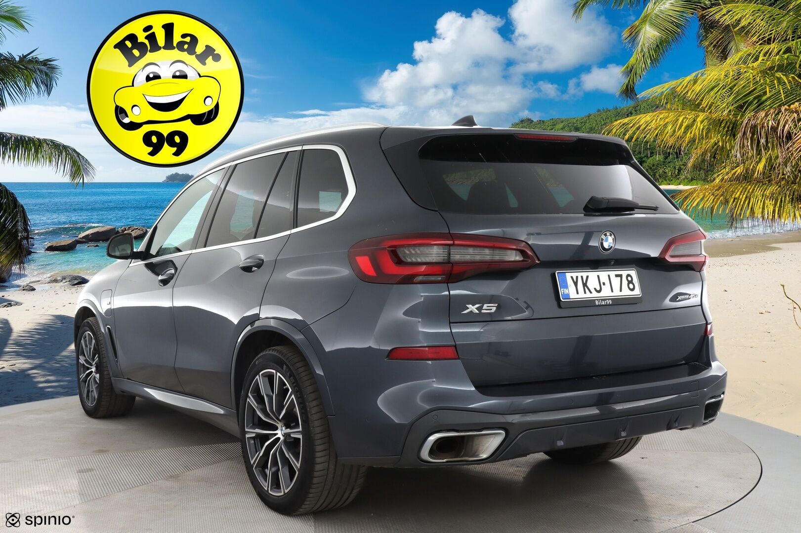 BMW X5 2020 G05 xDrive45e A M-Sport Individual ** ACC / H/K / Laser / Ilmastoidut Muistinahat / 360° / HUD / Panorama / Koukku / Ilma-alusta - ** Suomi-auto / 4-alue ilmastointi / Merino-nahat ** - HULLUT AVAJAISHULINAT KORKOTARJOUS 3,29 %